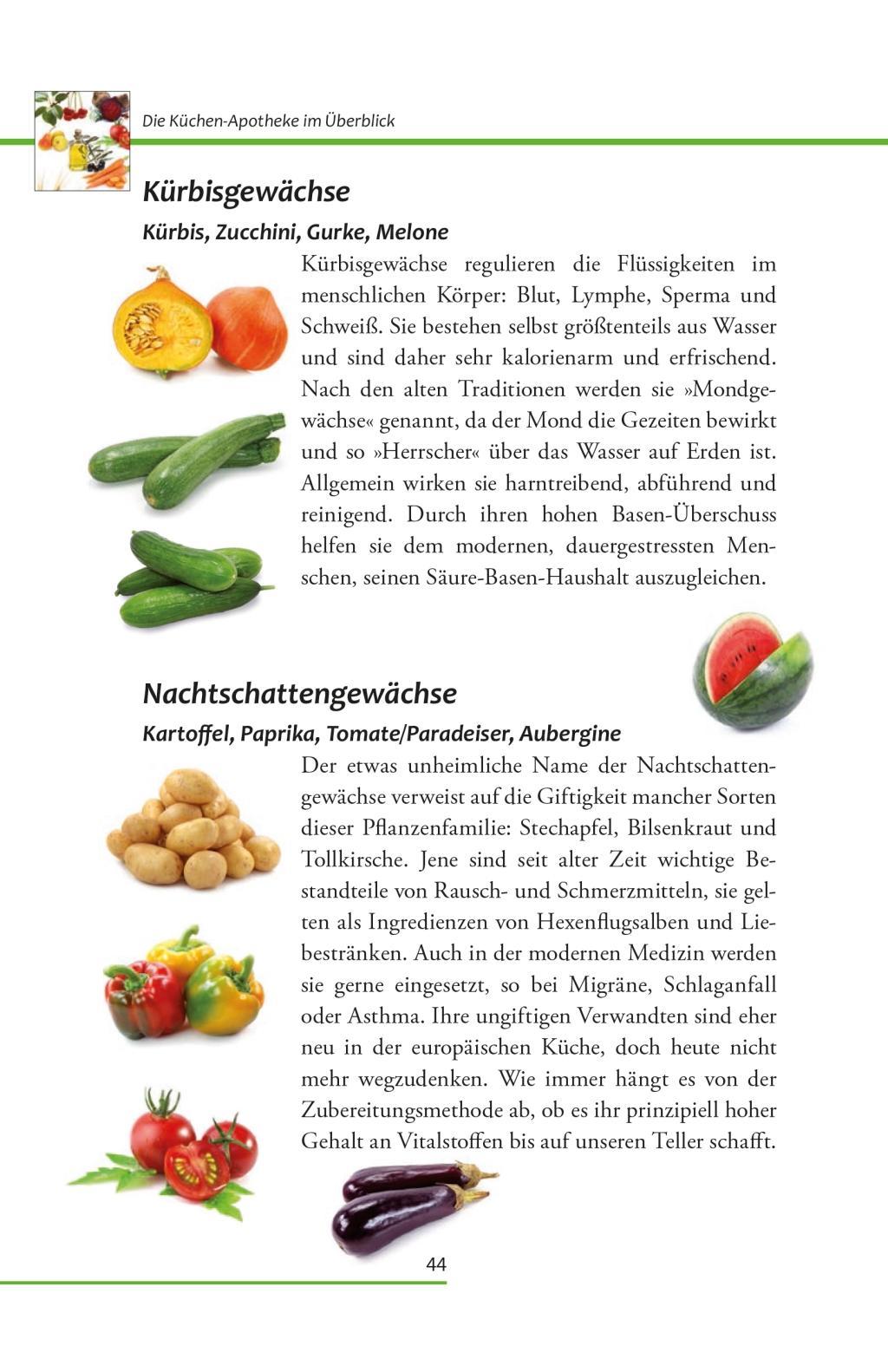 Beispielinhalt (Bild) Die Heilkraft täglicher Lebensmittel
