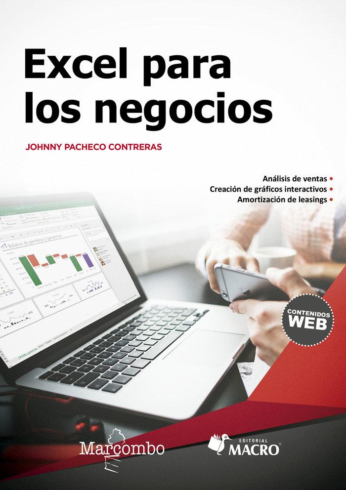 Vorderes Coverbild Excel para los negocios
