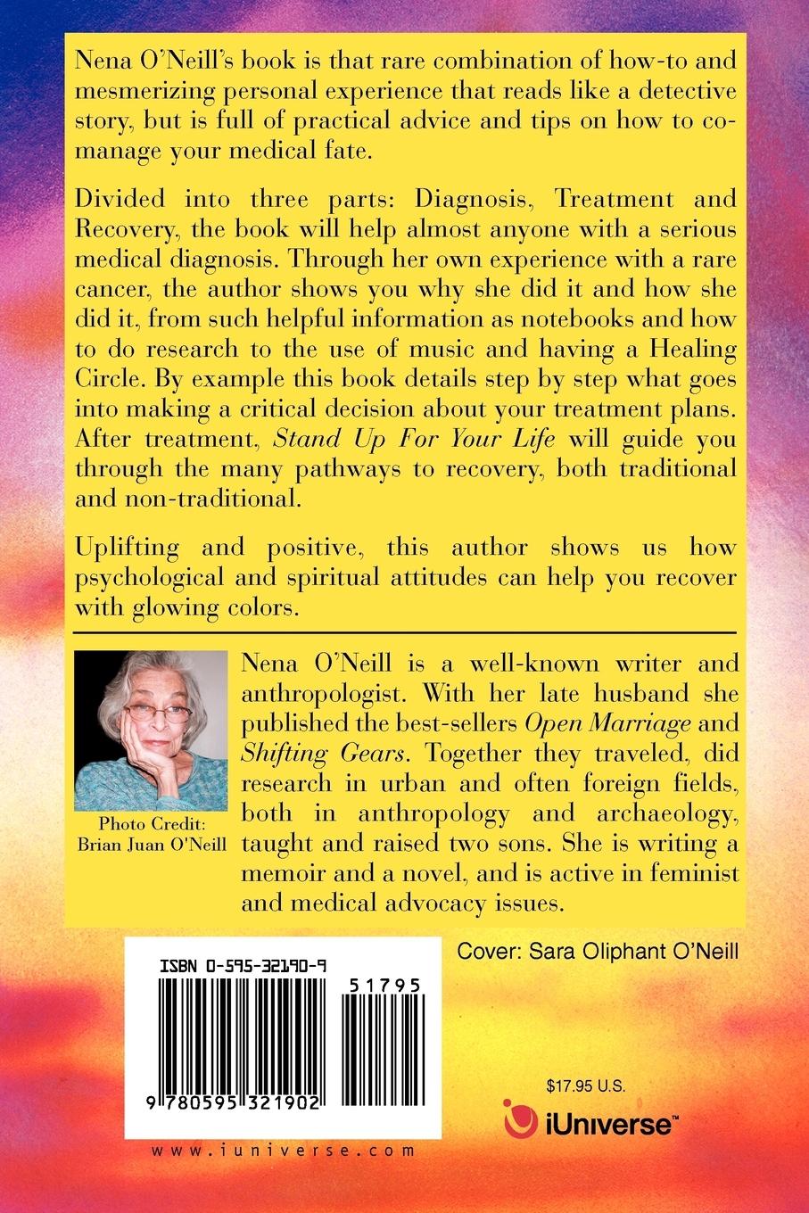 Rückseitencover Stand Up for Your Life