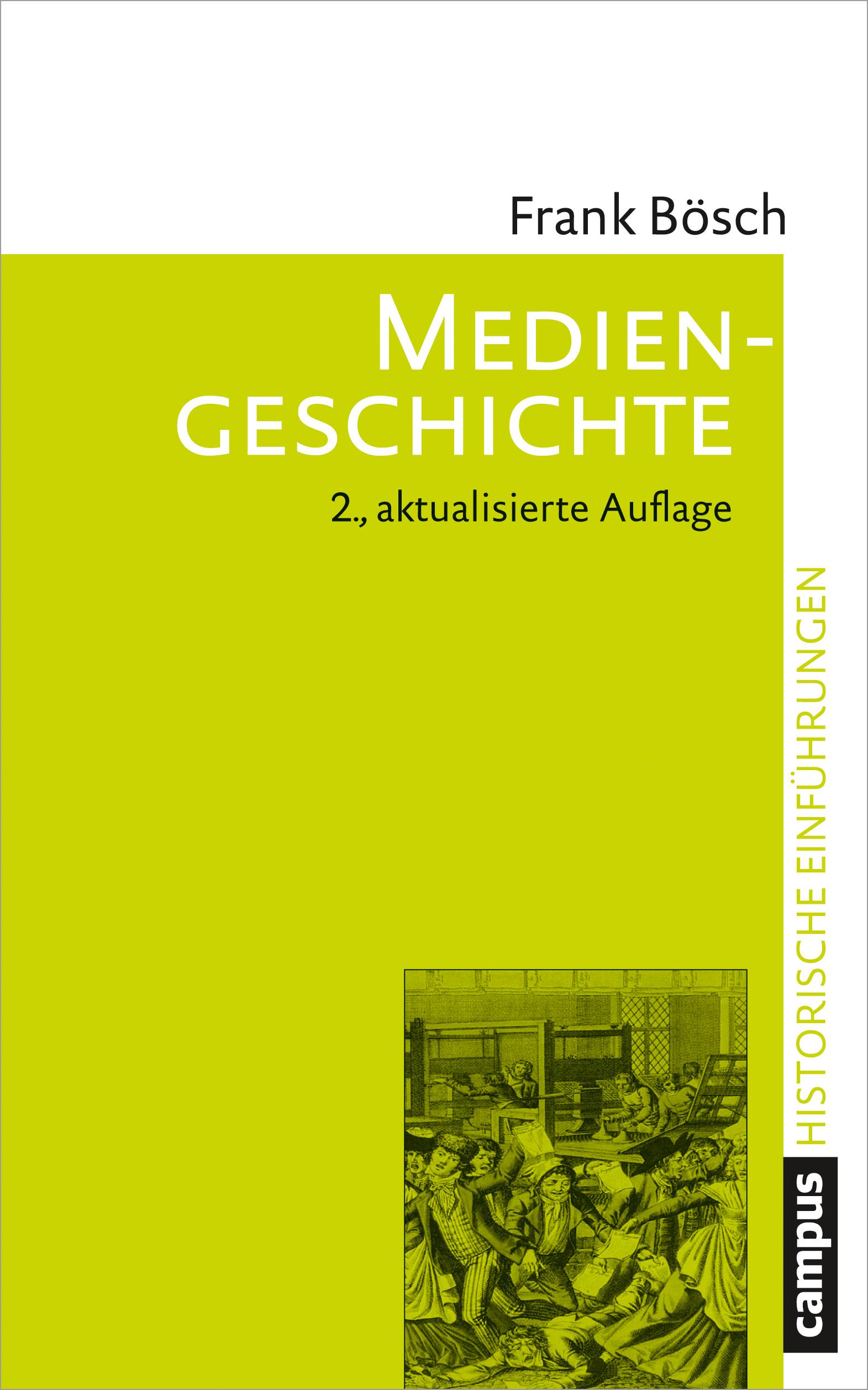 Vorderes Coverbild Mediengeschichte