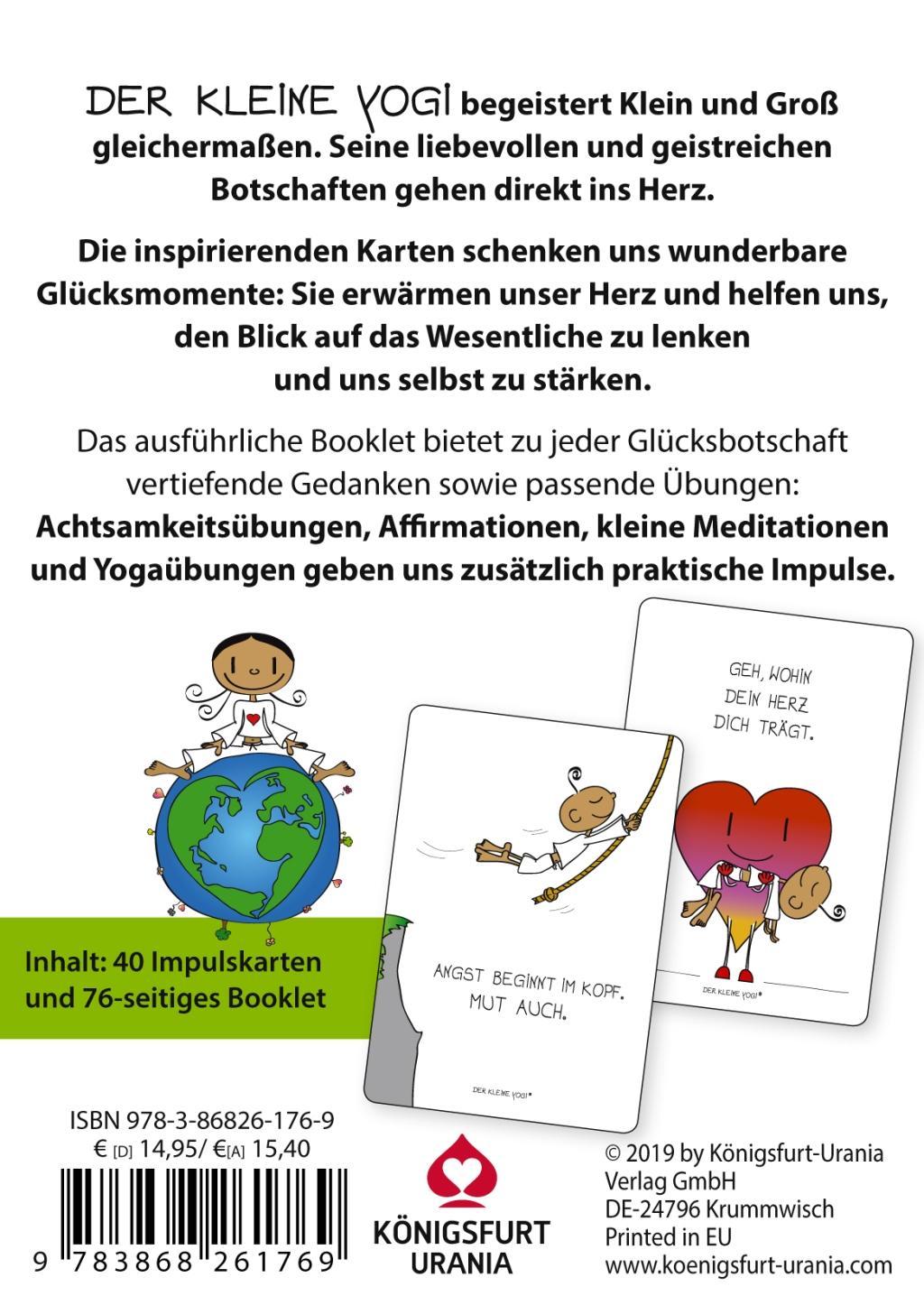 Beispielinhalt (Bild) Der Kleine Yogi. Glücksbotschaften