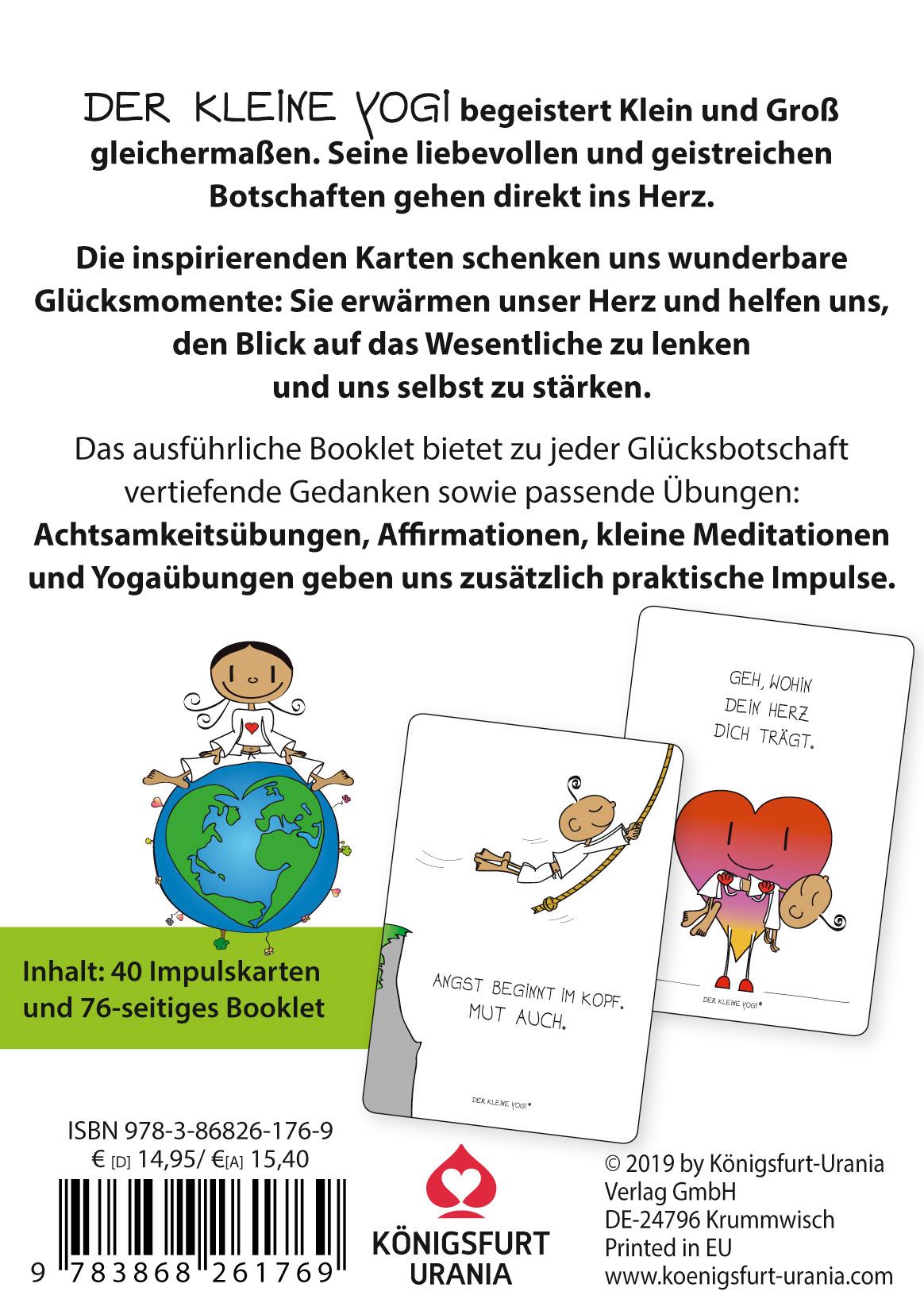 Rückseitencover Der Kleine Yogi. Glücksbotschaften