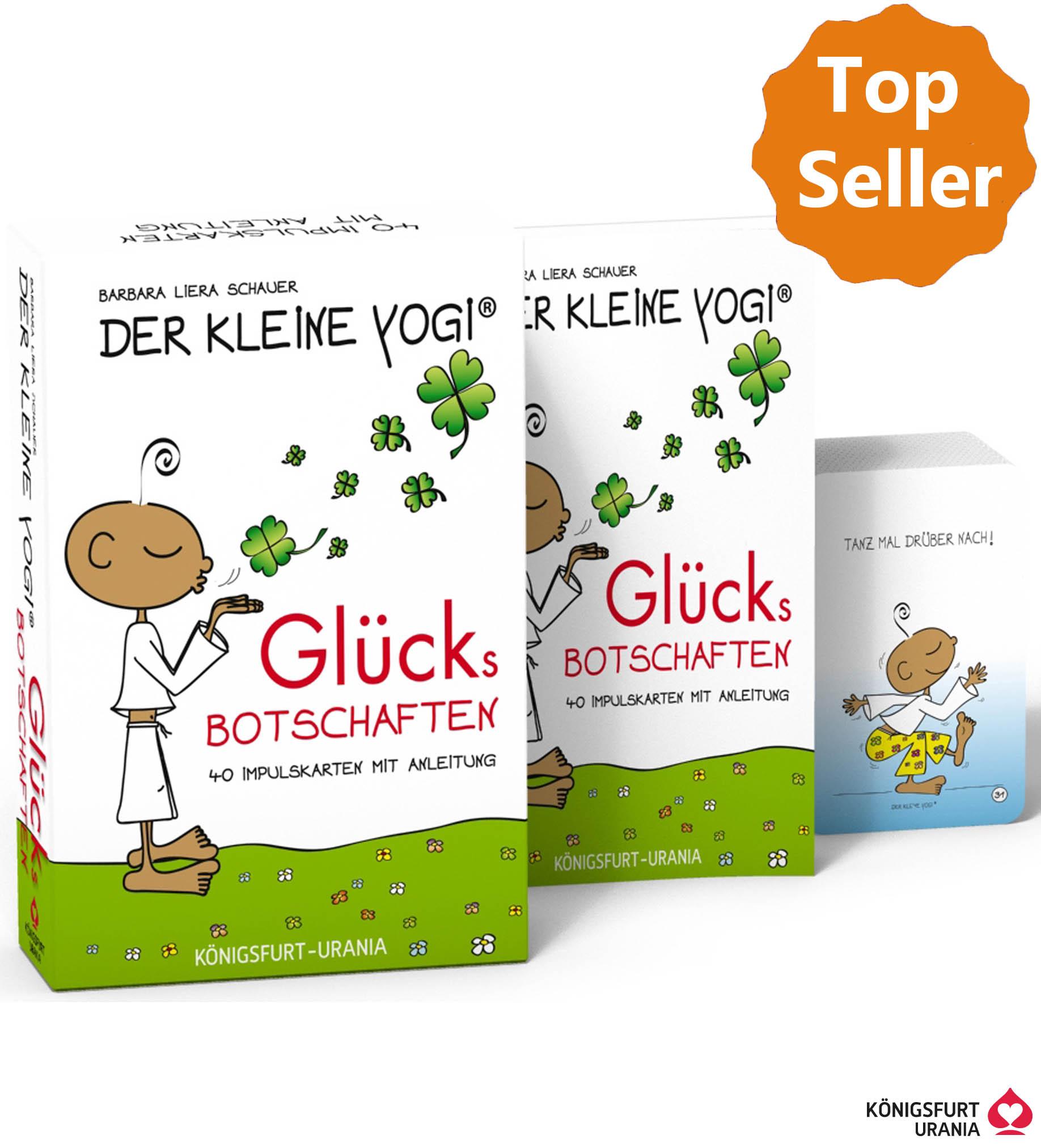 Vorderes Coverbild Der Kleine Yogi. Glücksbotschaften