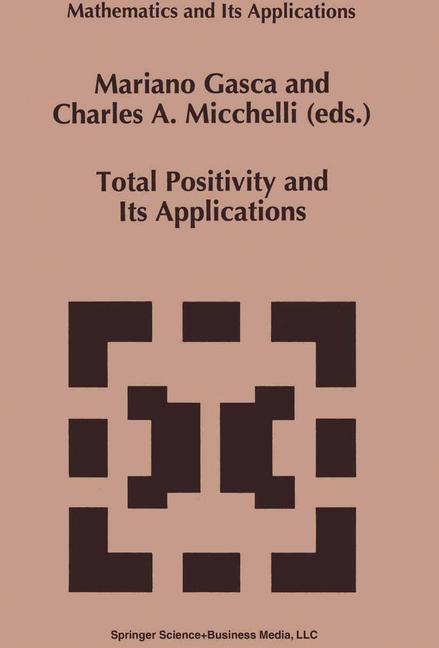 Vorderes Coverbild Total Positivity and Its Applications