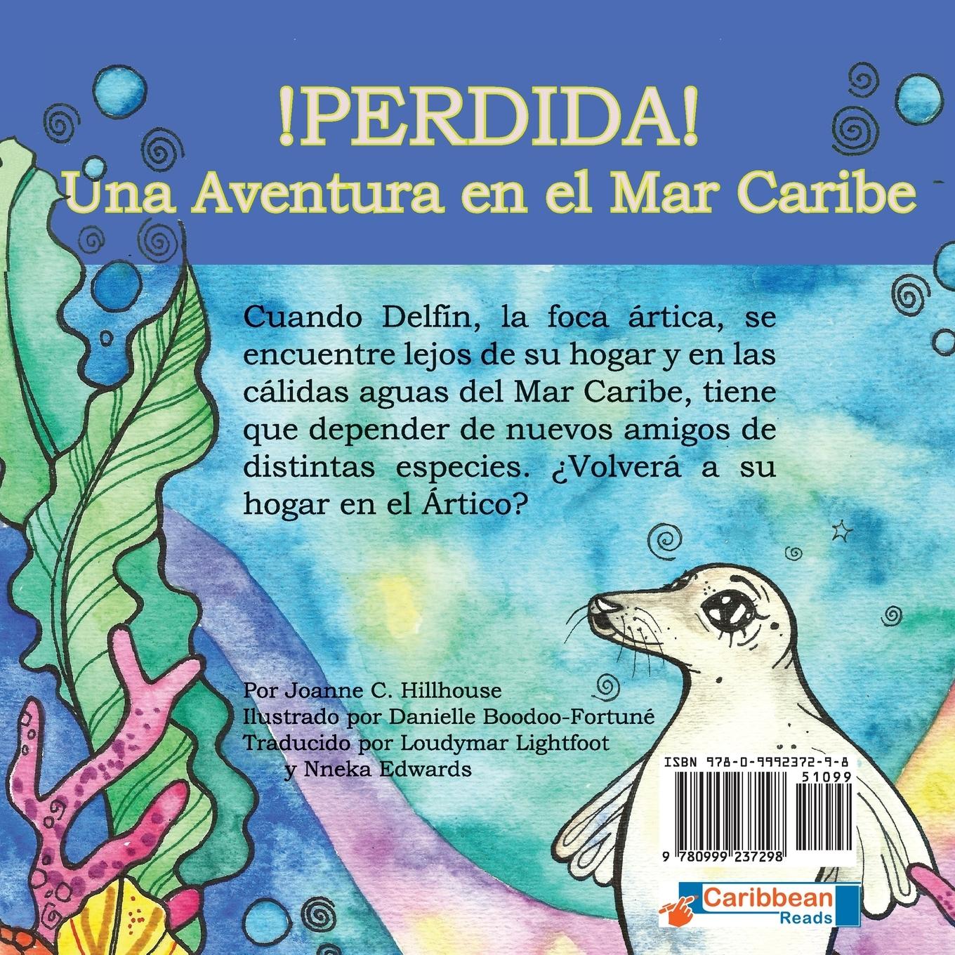 Rückseitencover ¡Perdida! Una Aventura en el Mar Caribe