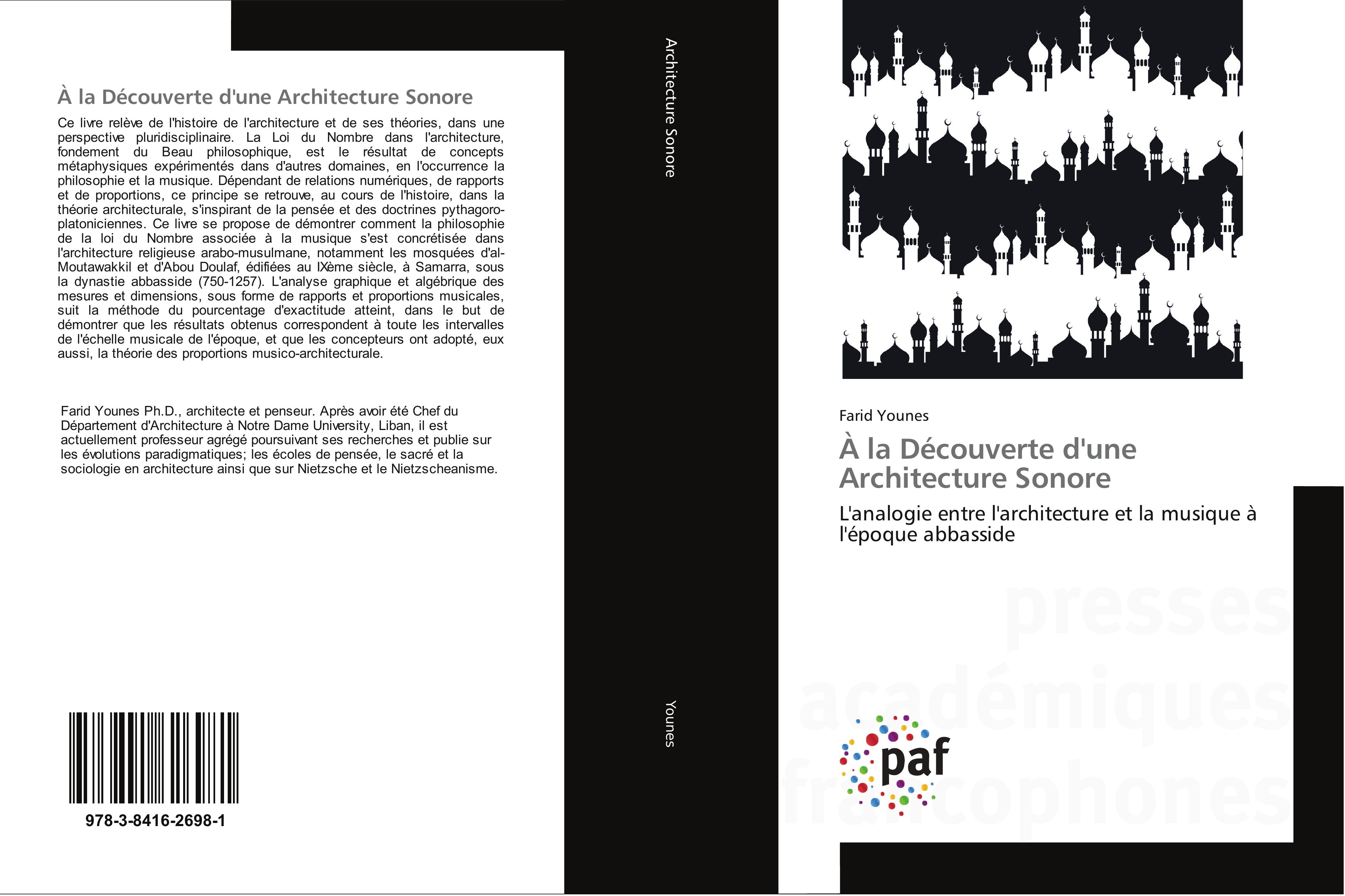 Vorderes Coverbild À la Découverte d'une Architecture Sonore