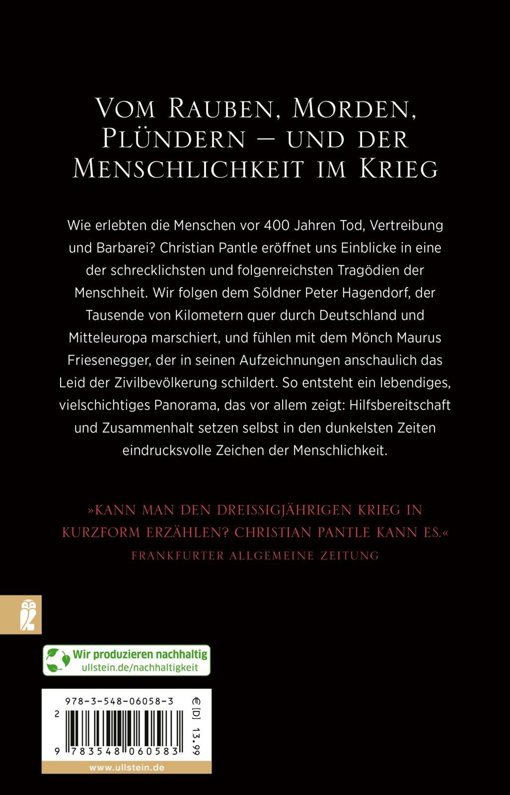 Rückseitencover Der Dreißigjährige Krieg