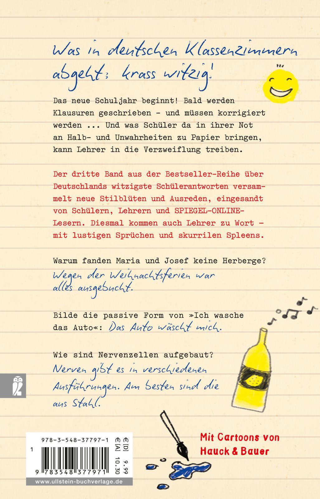 Rückseitencover Nenne drei Streichinstrumente: Geige, Bratsche, Limoncello