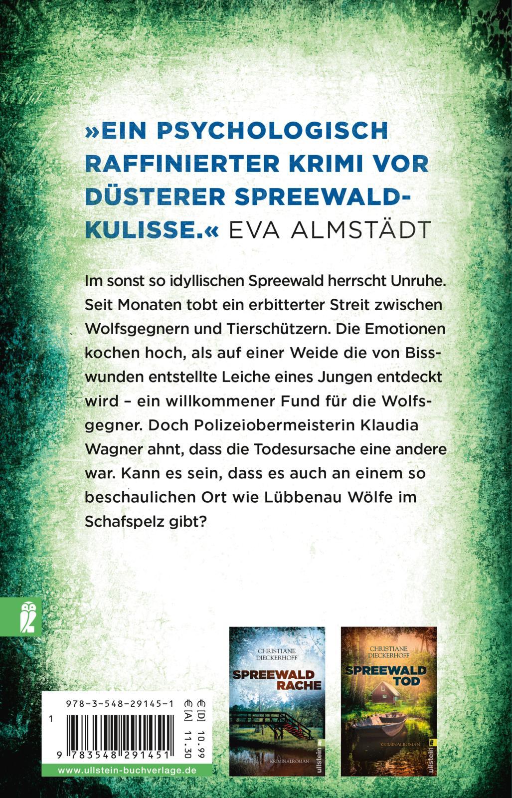 Rückseitencover Spreewaldwölfe