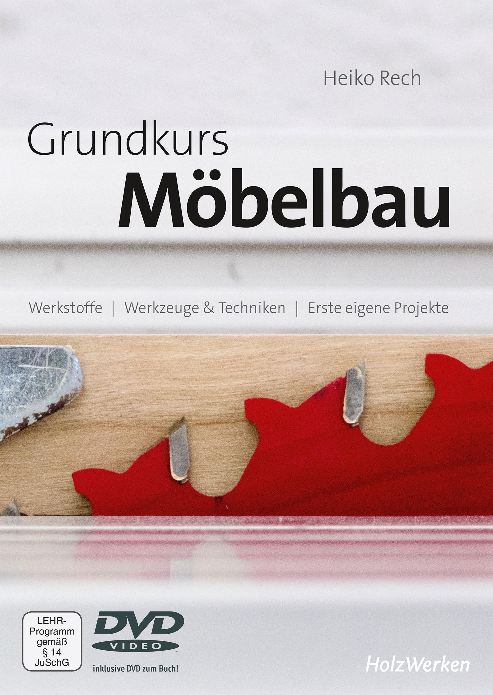 Vorderes Coverbild Grundkurs Möbelbau