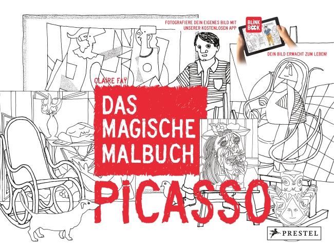 Vorderes Coverbild Picasso. Das magische Malbuch
