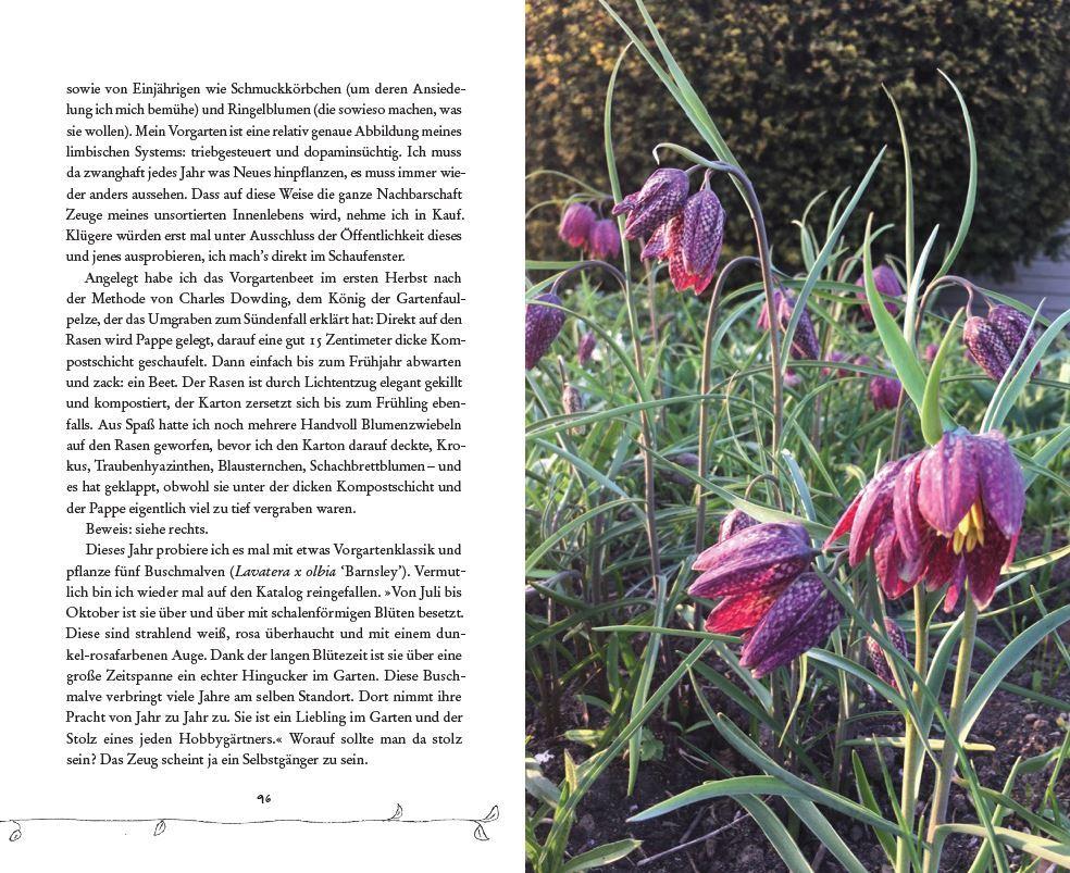 Beispielinhalt (Bild) Bin im Garten