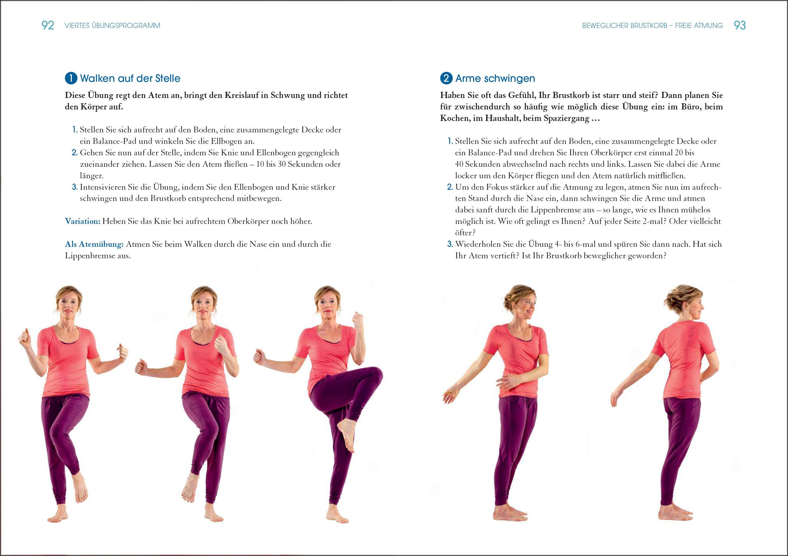 Beispielinhalt (Bild) Die kleine Atemschule bei COPD und Asthma