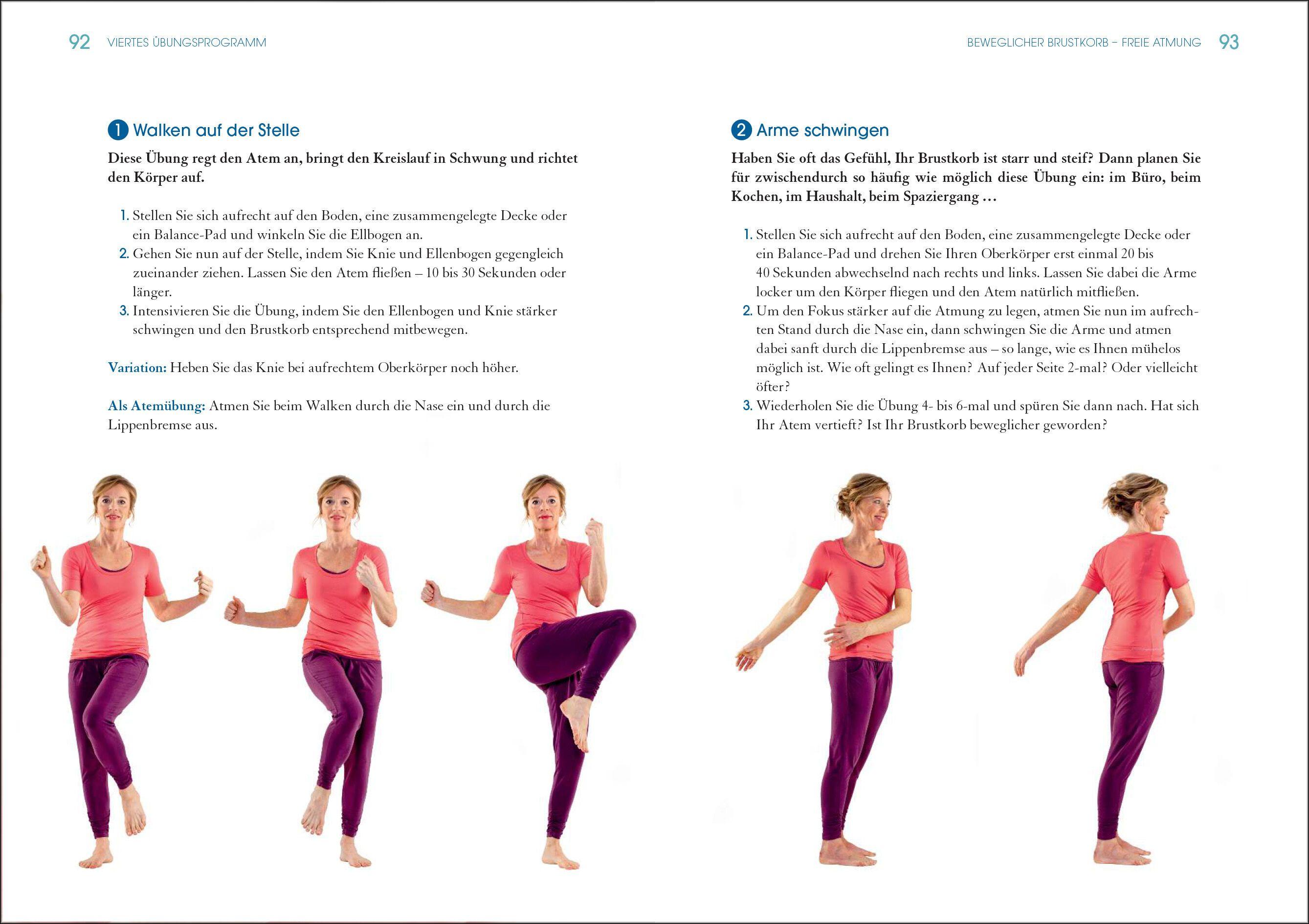 Beispielinhalt (Bild) Die kleine Atemschule bei COPD und Asthma
