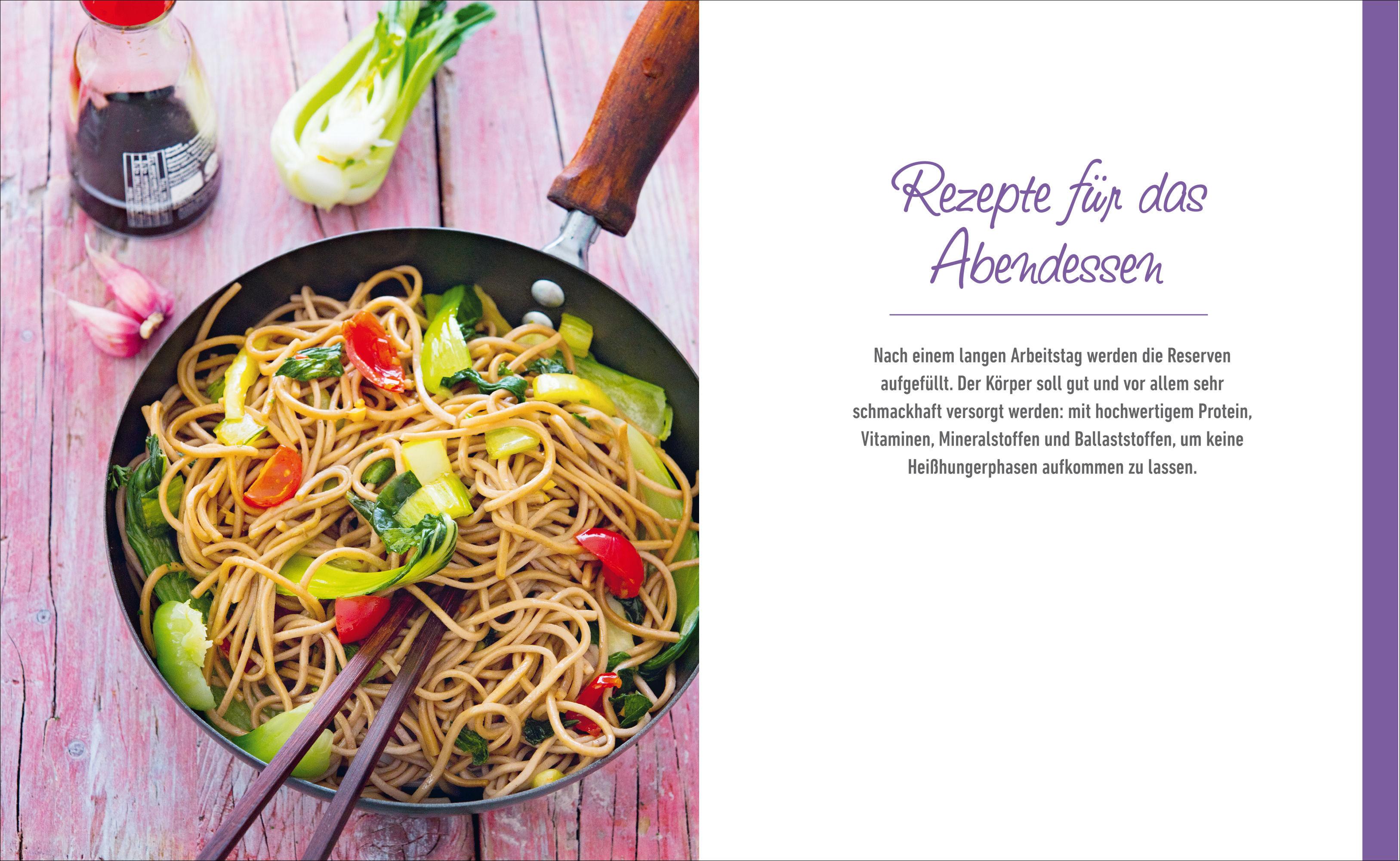 Beispielinhalt (Bild) Das Protein-Kochbuch: Gesund, fit und schlank durch pflanzliche Proteine - Die perfekte Alternative und Ergänzung zu tierischem Eiweiß