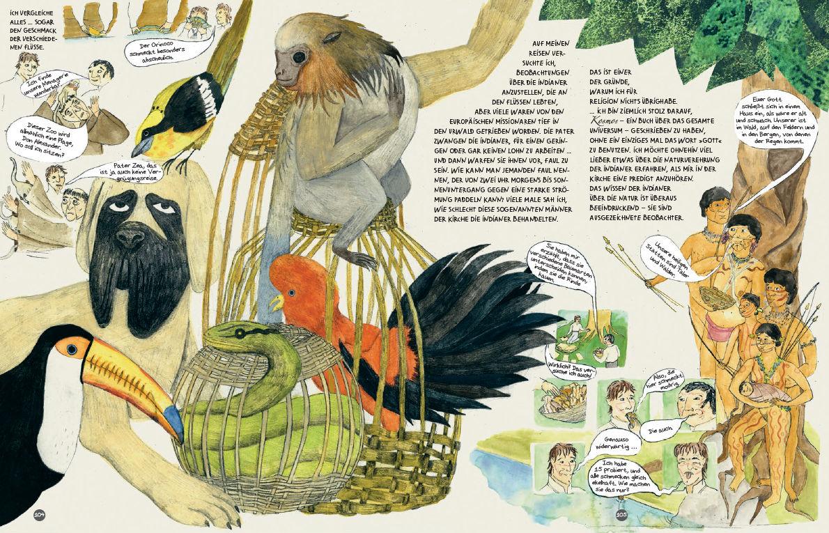 Beispielinhalt (Bild) Die Abenteuer des Alexander von Humboldt