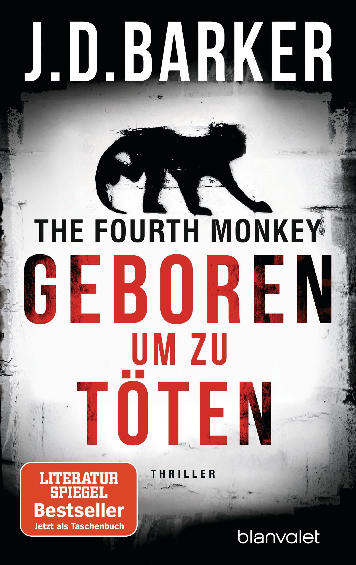 Vorderes Coverbild The Fourth Monkey - Geboren, um zu töten