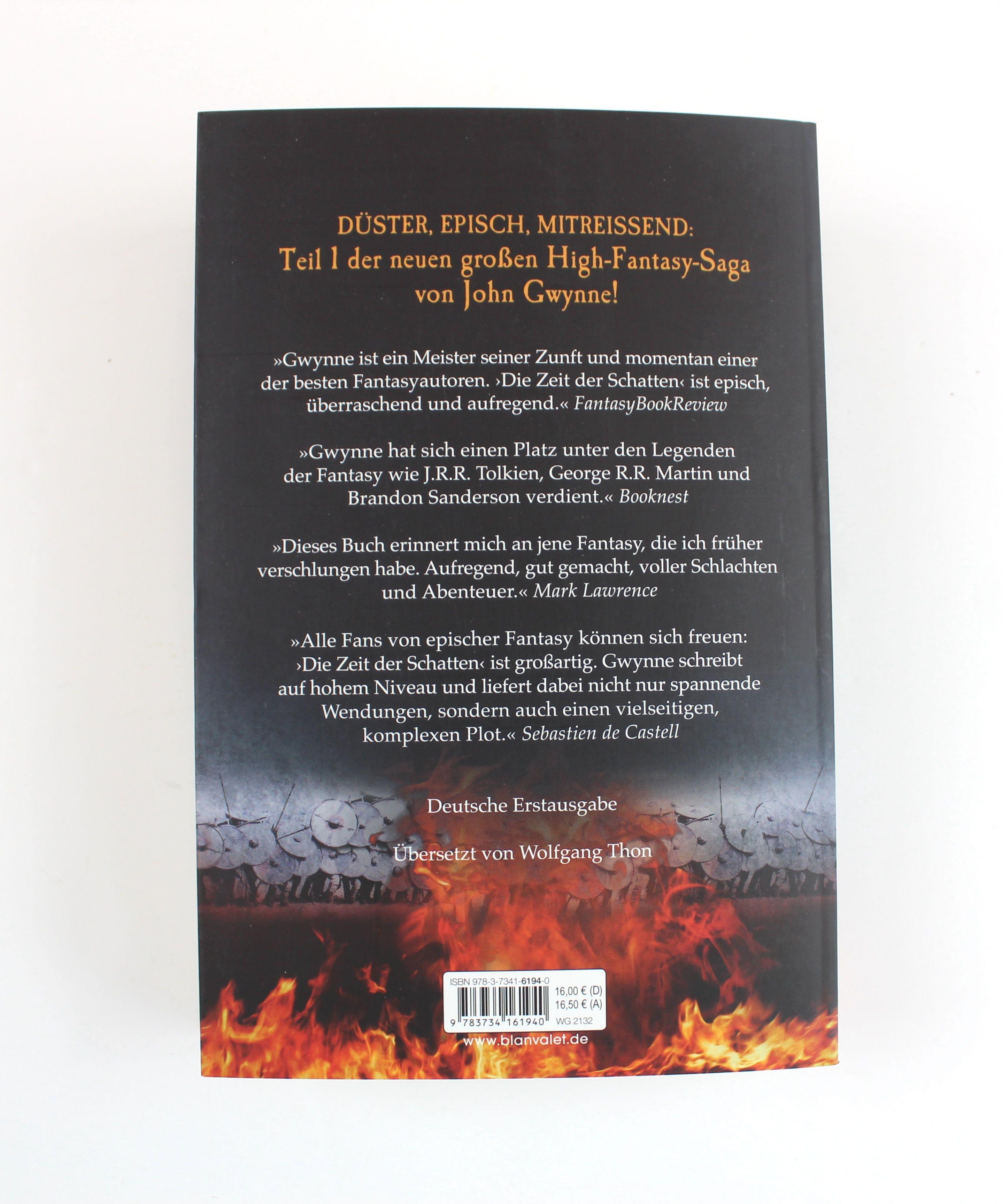 Beispielinhalt (Bild) Die Zeit der Schatten - Blut und Knochen 1