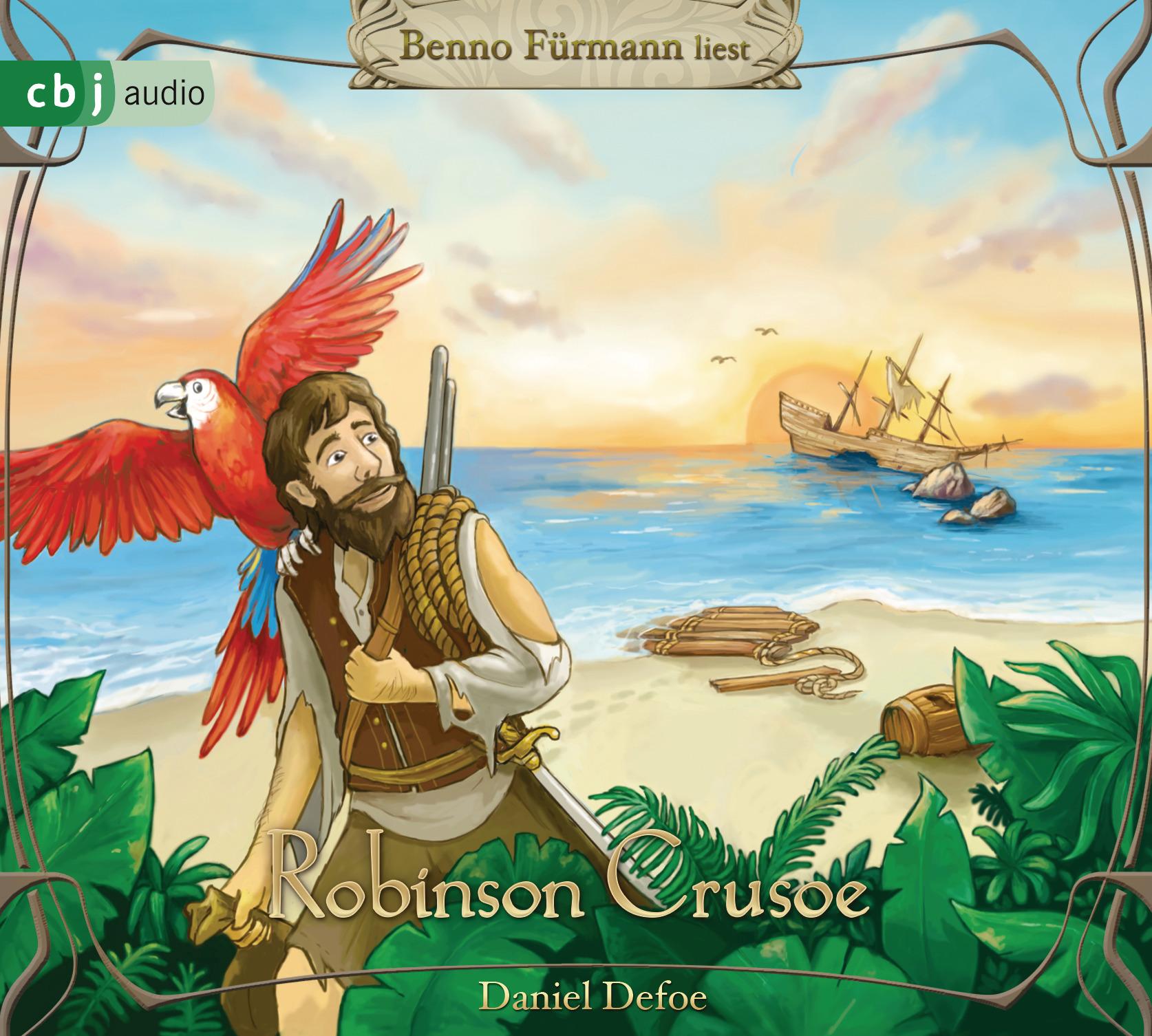 Vorderes Coverbild Robinson Crusoe