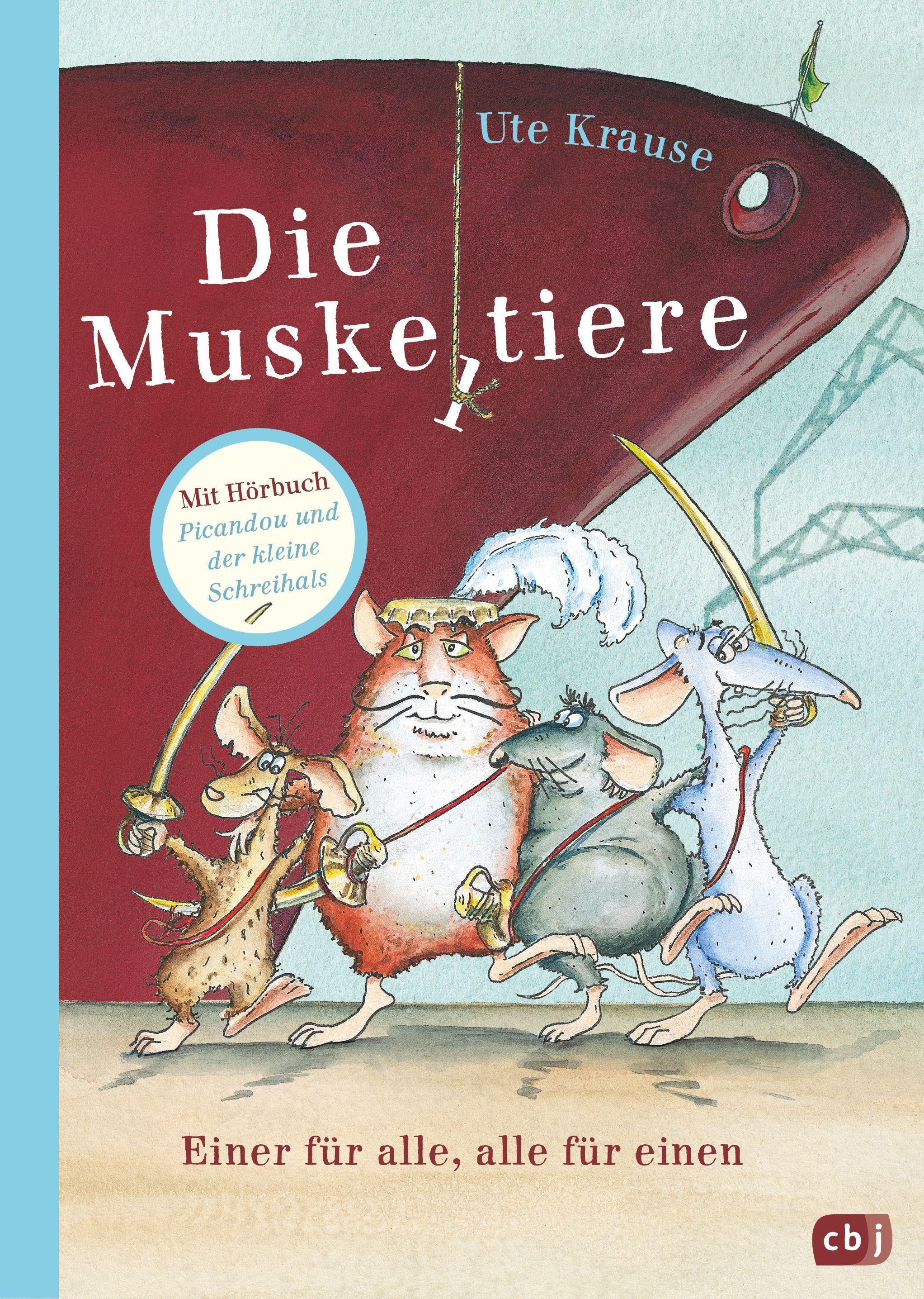 Vorderes Coverbild Die Muskeltiere - Einer für alle, alle für einen