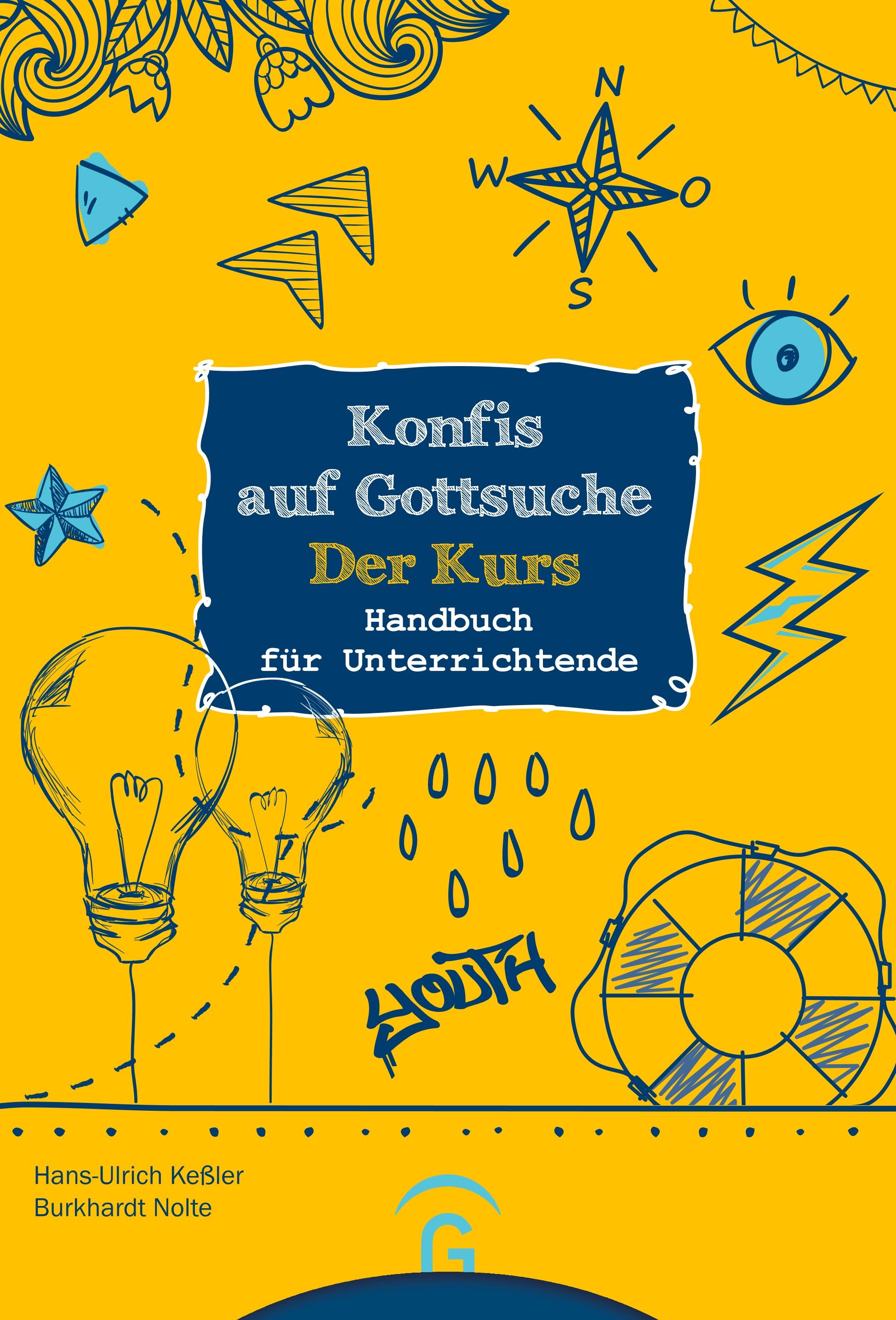 Vorderes Coverbild Konfis auf Gottsuche - der Kurs