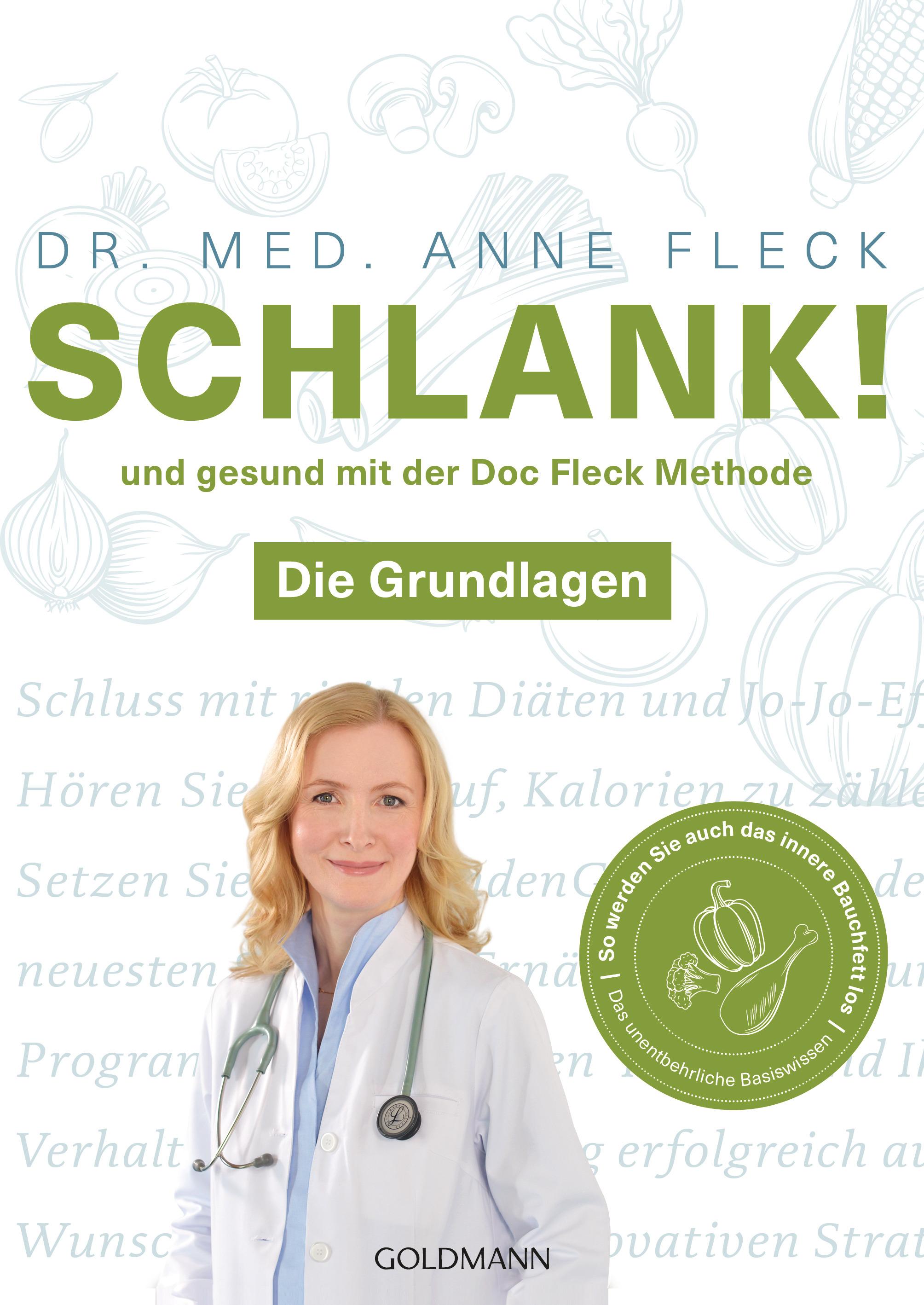 Vorderes Coverbild Schlank! und gesund mit der Doc Fleck Methode