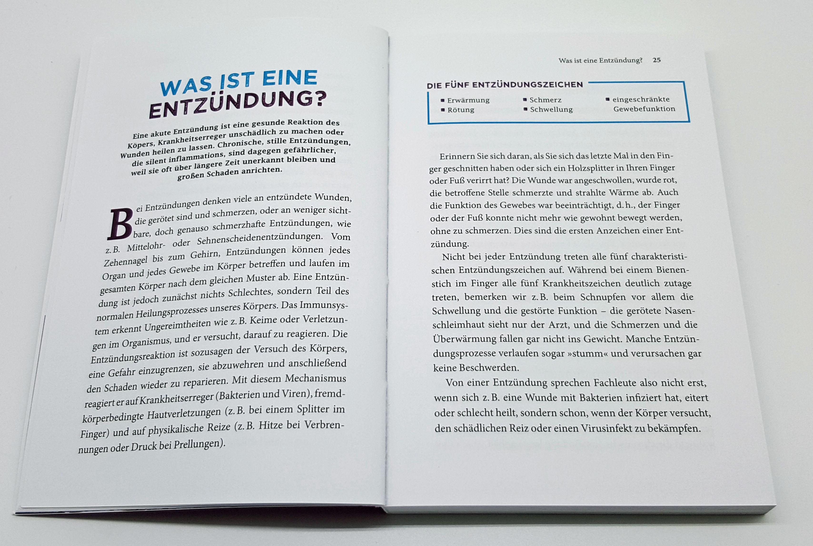 Beispielinhalt (Bild) Heimliche Entzündungen