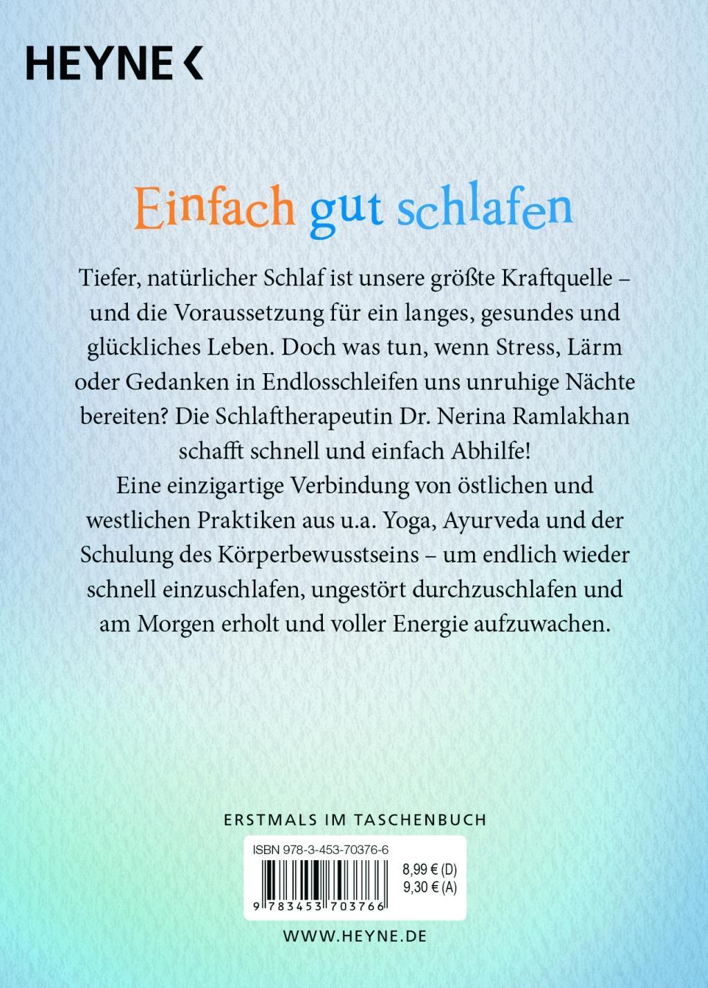 Beispielinhalt (Bild) Das kleine Buch vom guten Schlaf