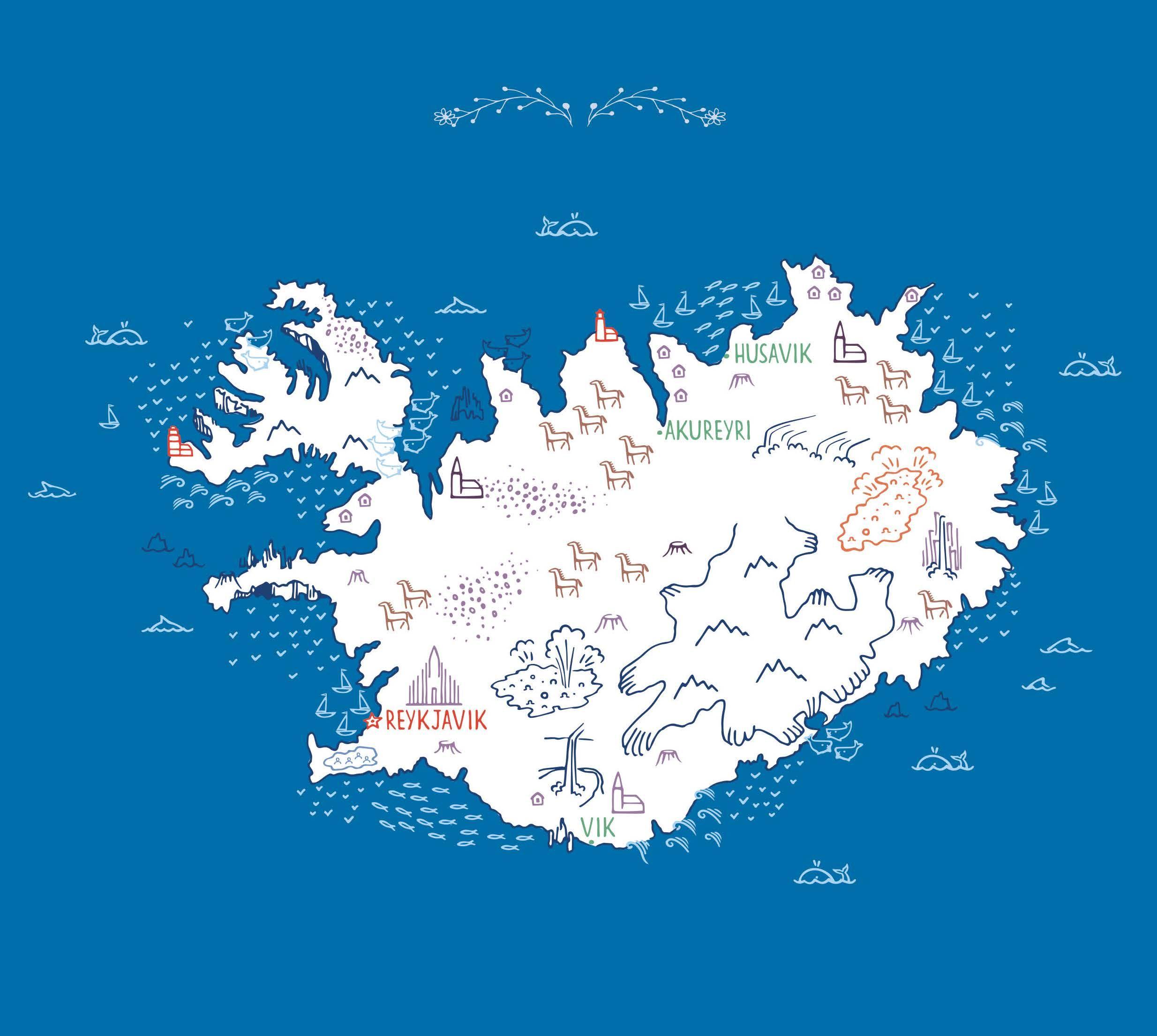 Beispielinhalt (Bild) Islandsommer