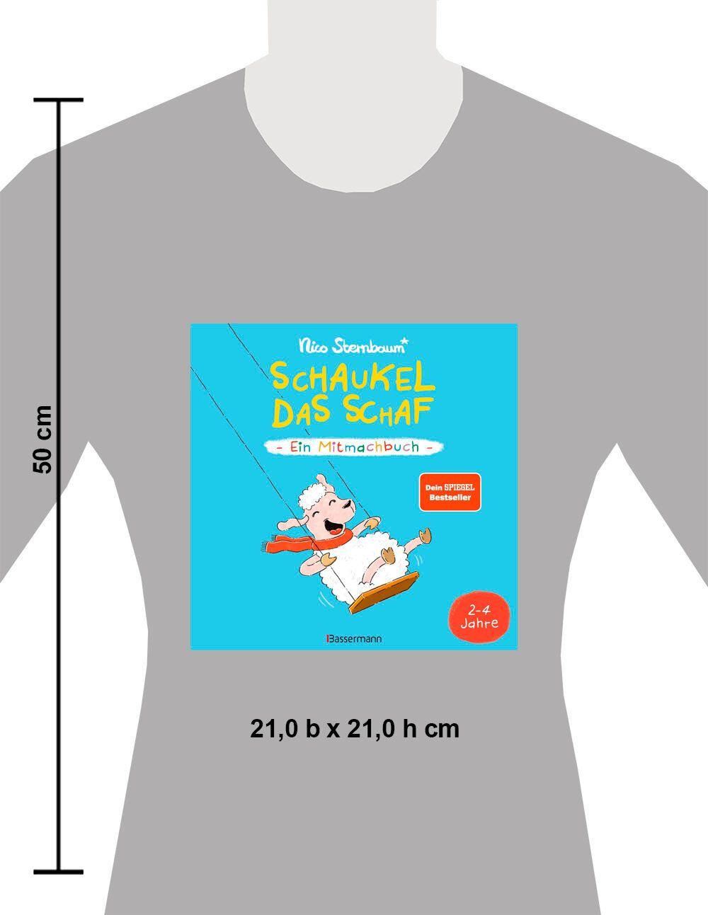 Beispielinhalt (Bild) Schaukel das Schaf - Ein Mitmachbuch zum Schütteln, Schaukeln, Pusten, Klopfen und sehen, was dann passiert. Von 2 bis 4 Jahren