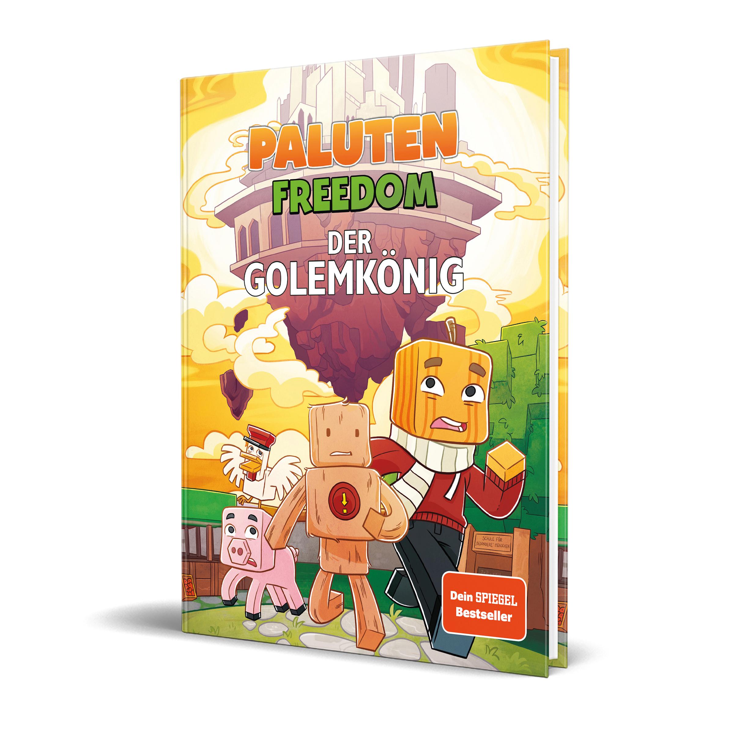 Vorderes Coverbild Der Golemkönig