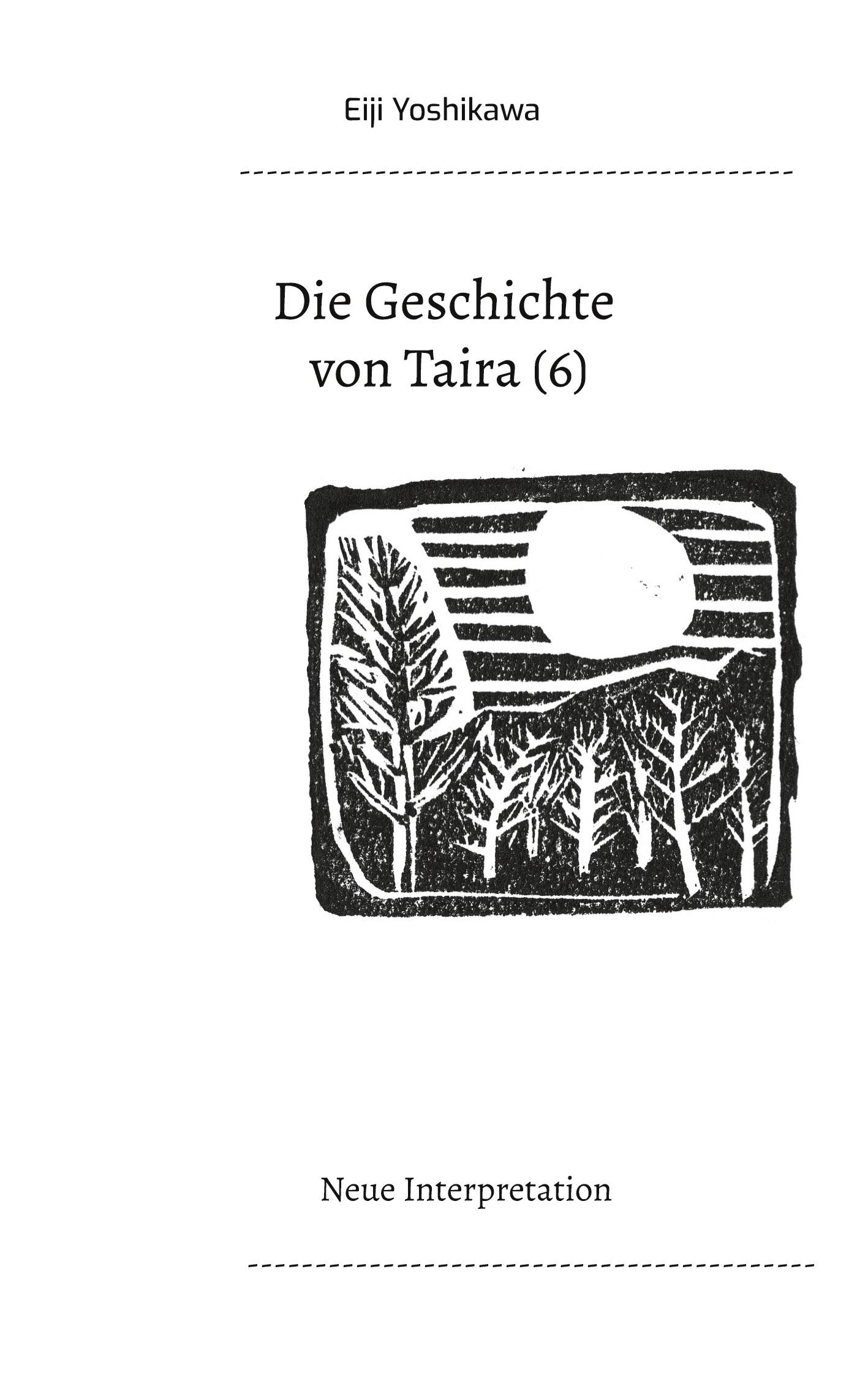Vorderes Coverbild Die Geschichte von Taira (6)
