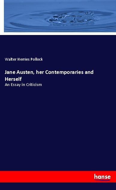 Vorderes Coverbild Jane Austen, her Contemporaries and Herself