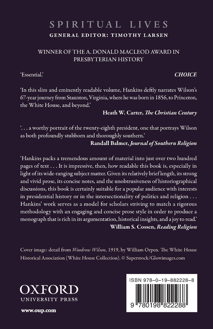 Rückseitencover Woodrow Wilson