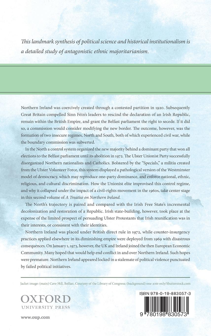 Rückseitencover Treatise on Northern Ireland, Volume II