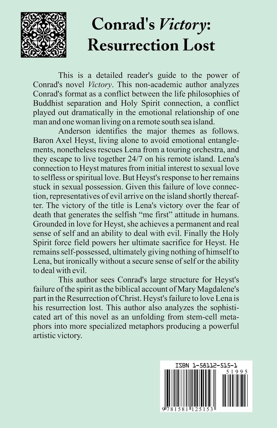 Rückseitencover Conrad's Victory