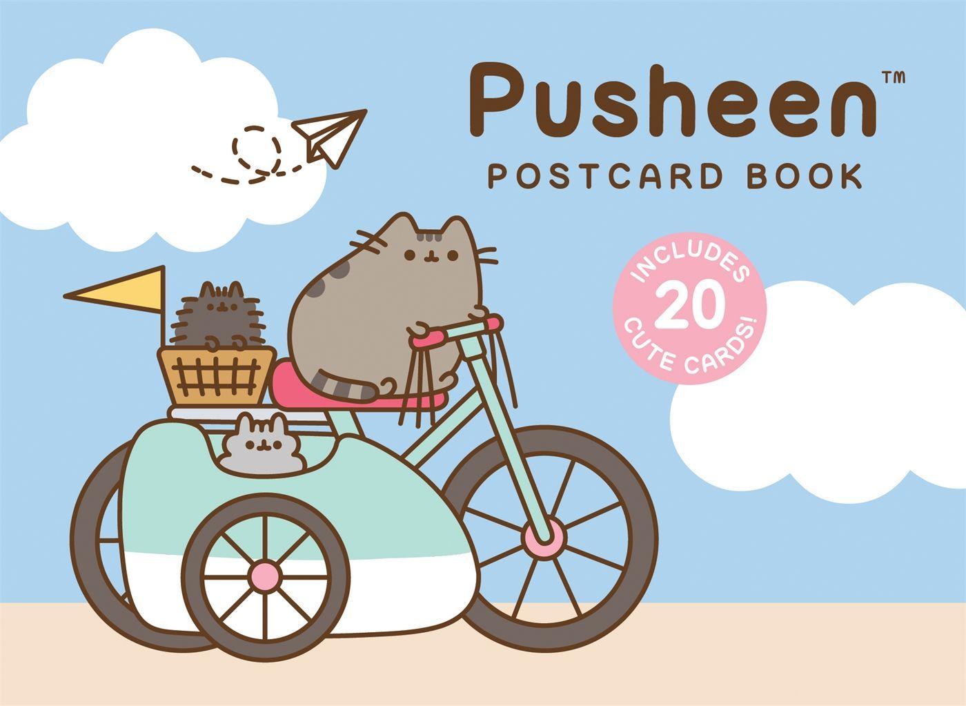 Vorderes Coverbild Pusheen Postcard Book