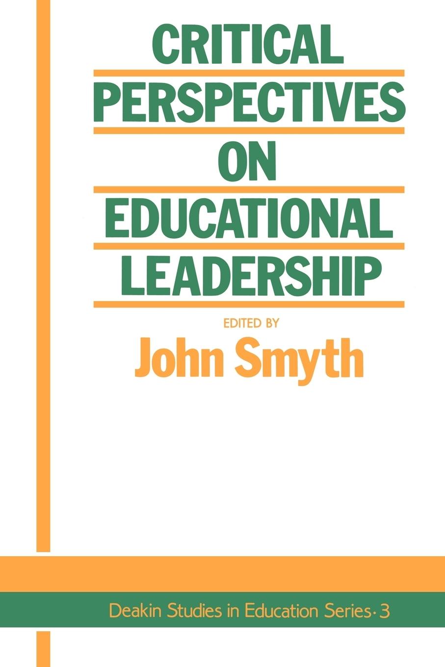Vorderes Coverbild Critical Perspectives On Educational Leadership