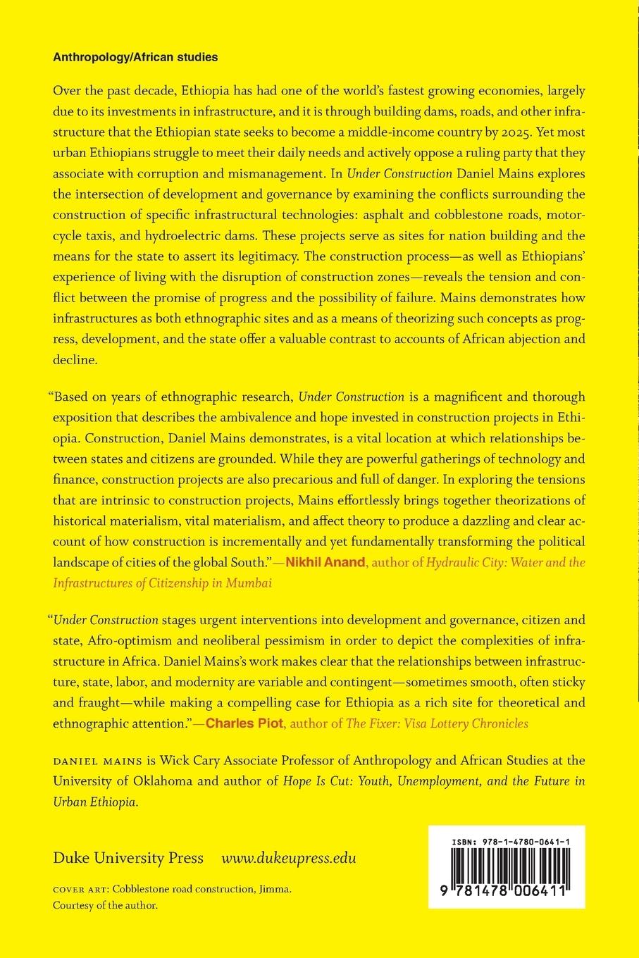 Rückseitencover Under Construction