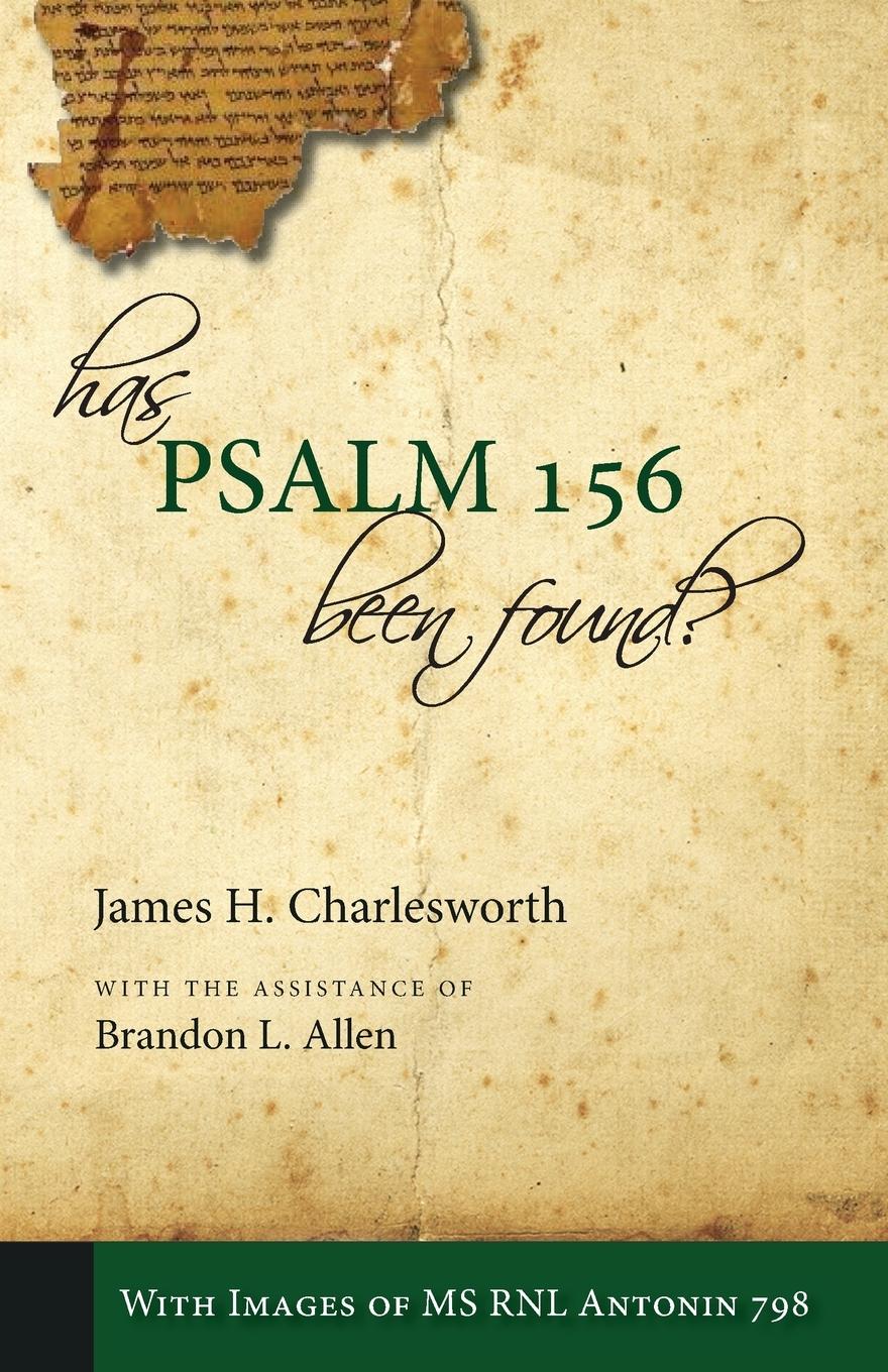 Vorderes Coverbild Has Psalm 156 Been Found?