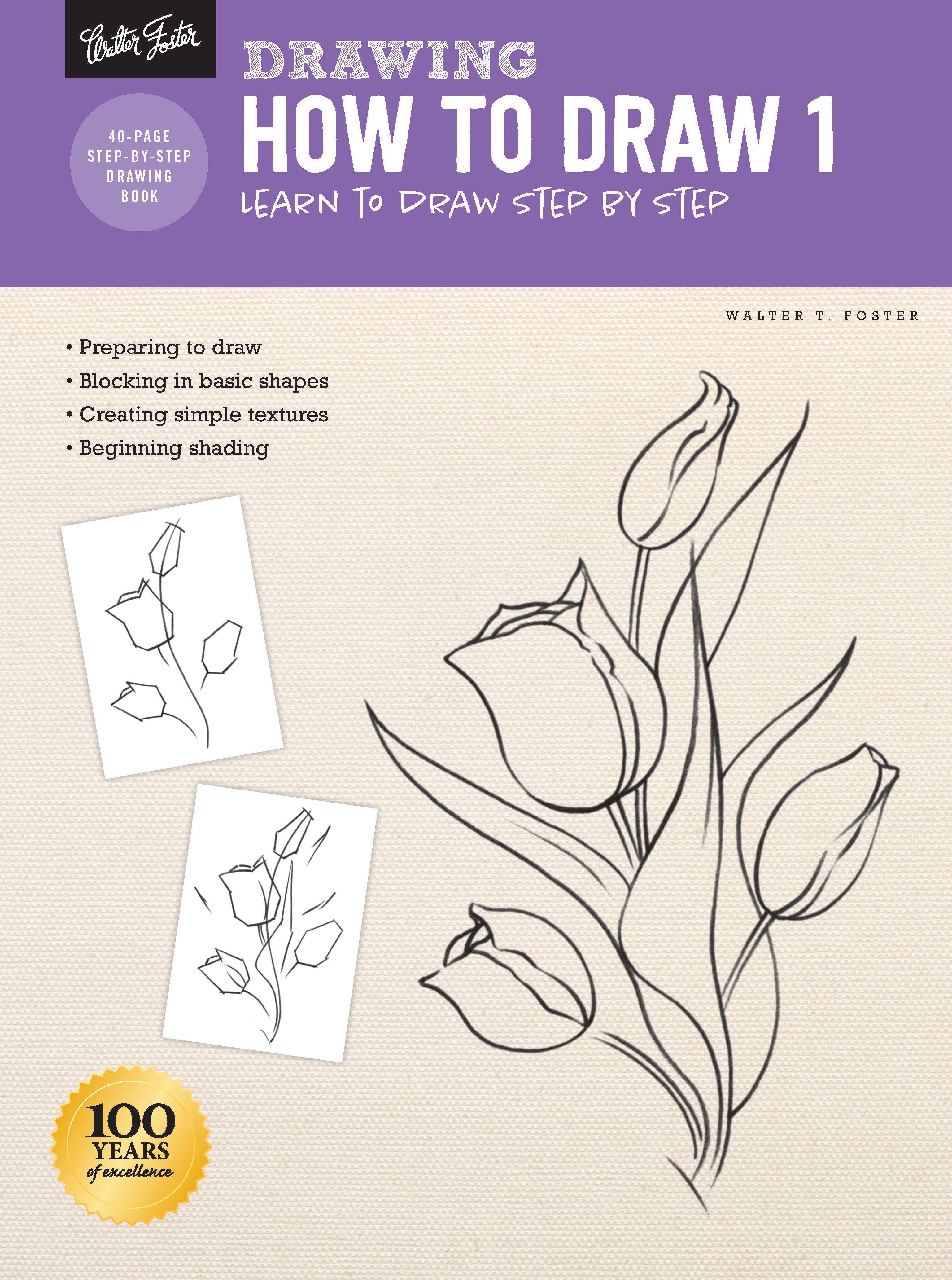 Vorderes Coverbild Drawing: How to Draw 1: Learn to Draw Step by Step