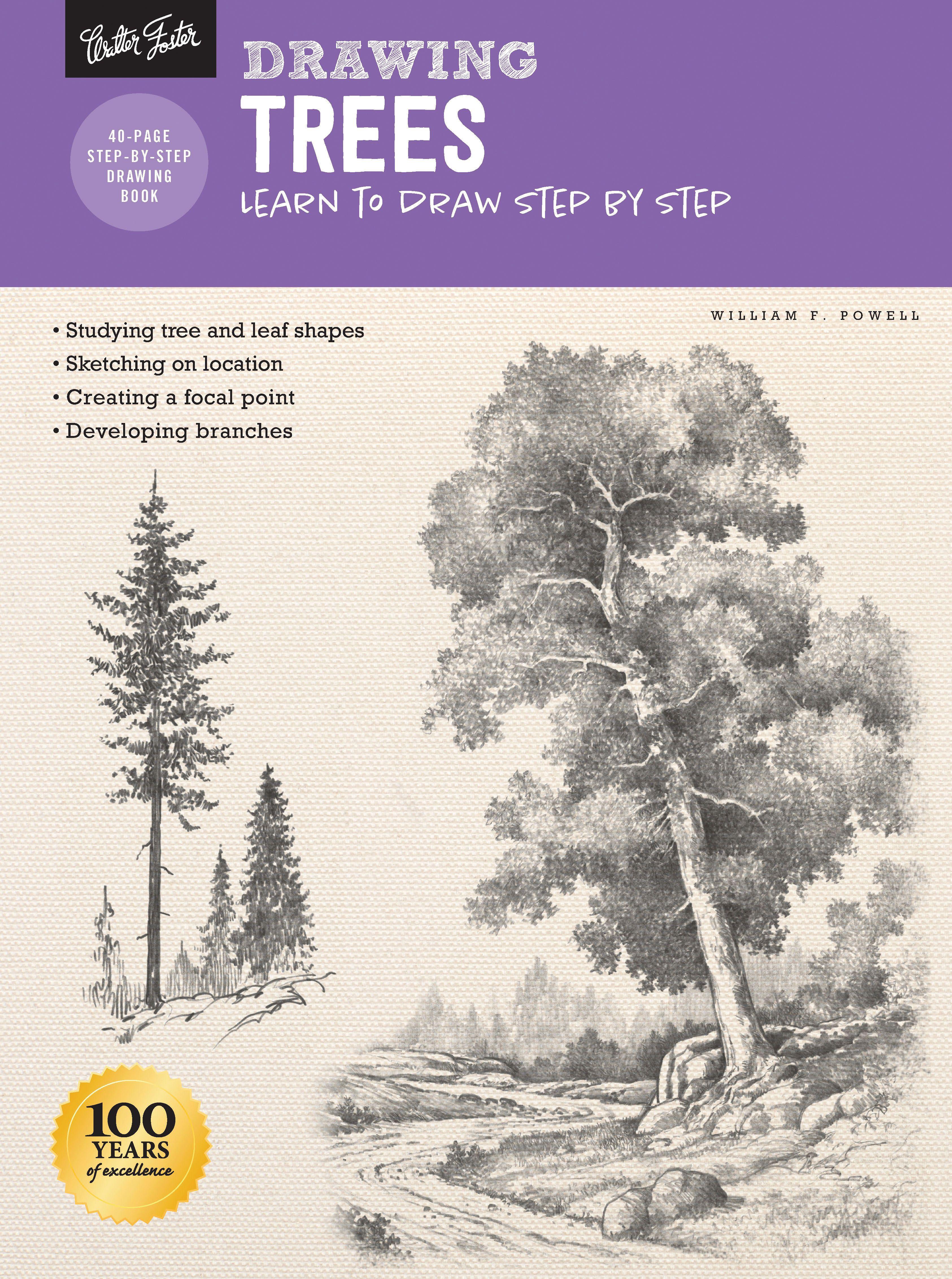 Vorderes Coverbild Drawing: Trees with William F. Powell
