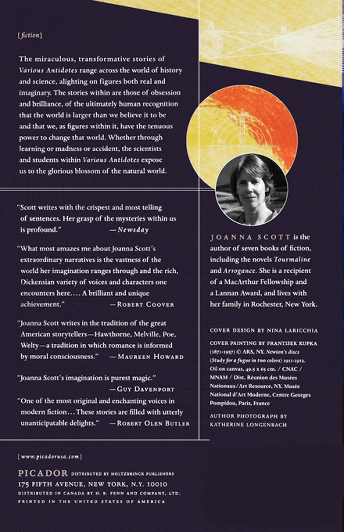 Rückseitencover Various Antidotes