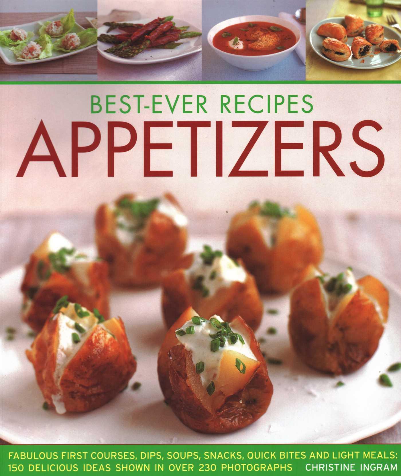 Vorderes Coverbild Best-Ever Recipes Appetizers