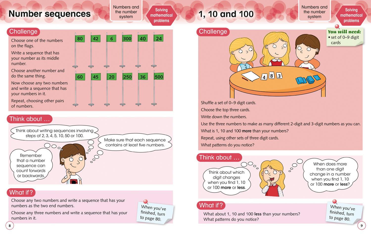 Beispielinhalt (Bild) Collins International Primary Maths - Problem Solving and Reasoning Student Book 3