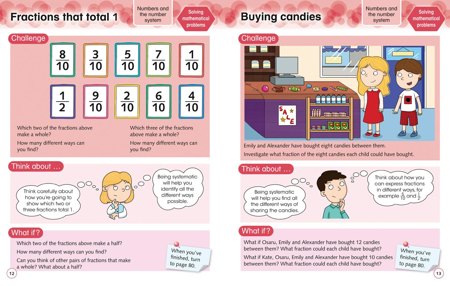 Beispielinhalt (Bild) Collins International Primary Maths - Problem Solving and Reasoning Student Book 3