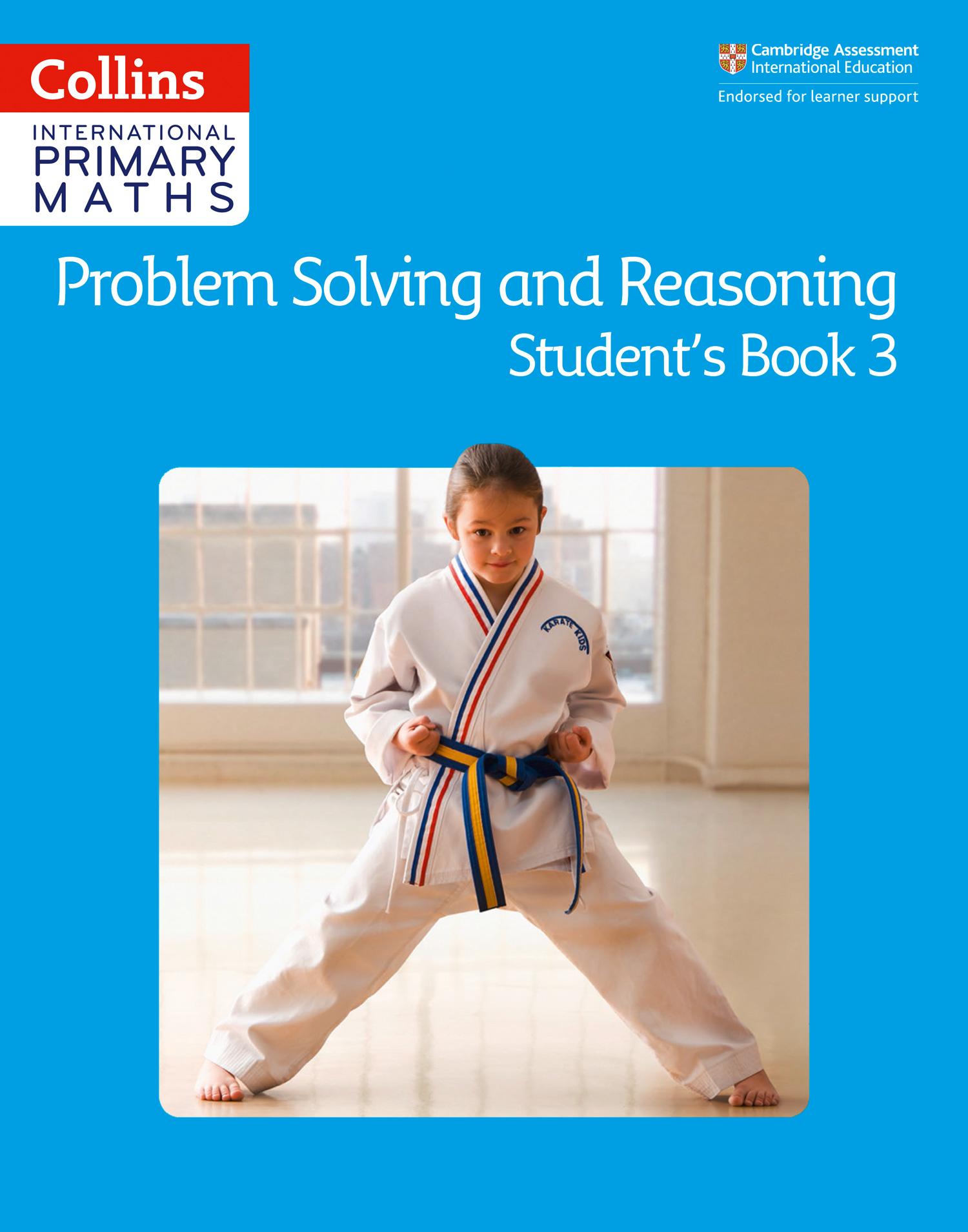 Vorderes Coverbild Collins International Primary Maths - Problem Solving and Reasoning Student Book 3