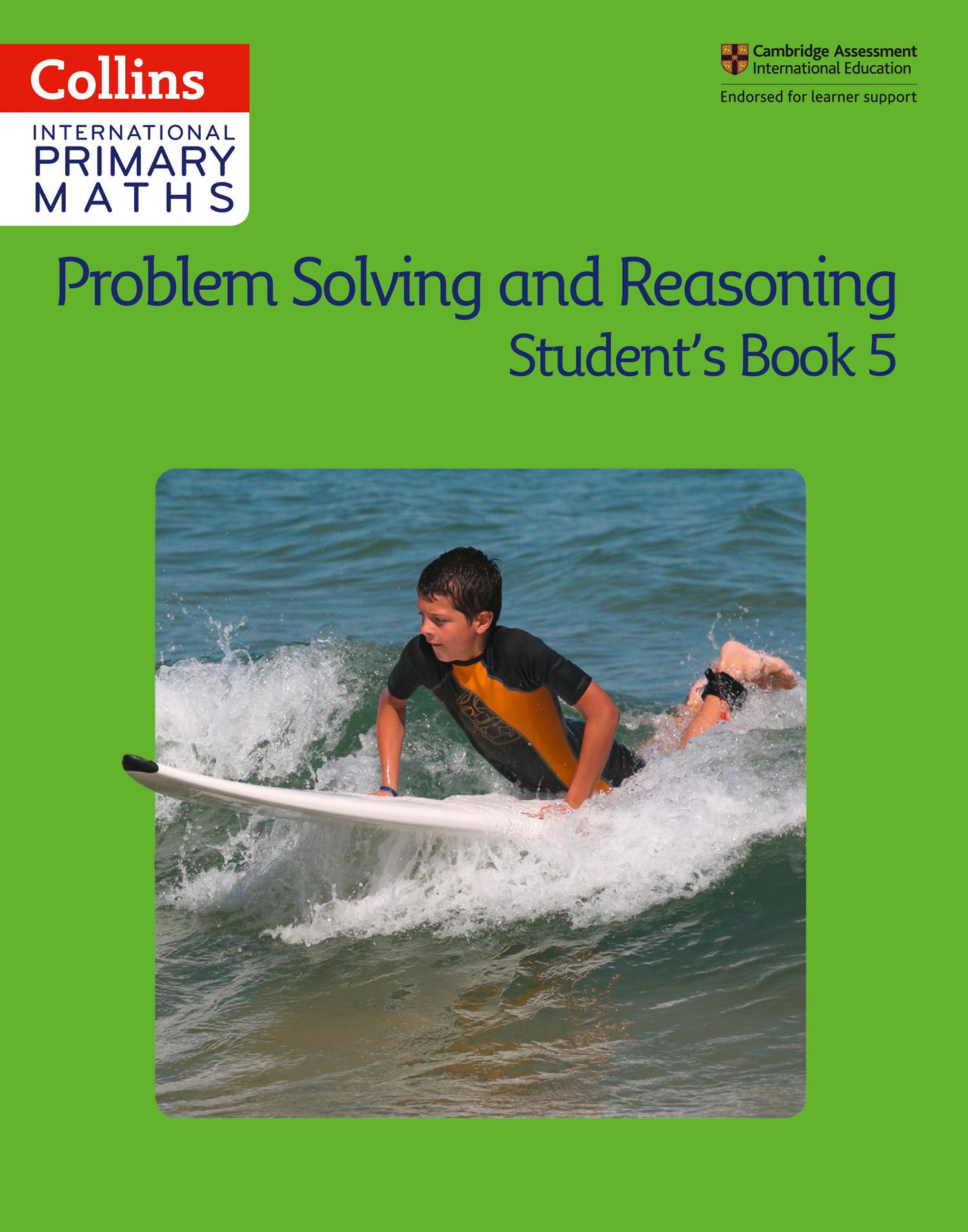 Vorderes Coverbild Collins International Primary Maths - Problem Solving and Reasoning Student Book 5