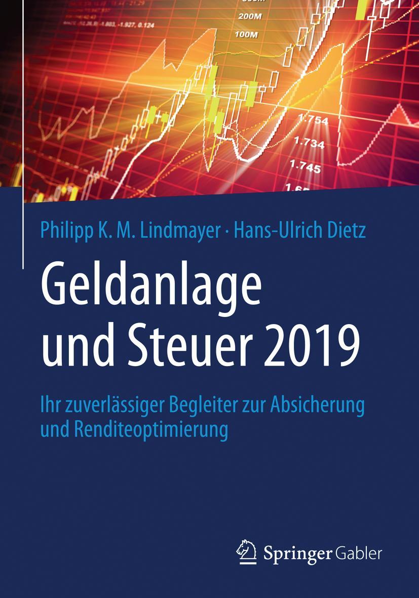 Vorderes Coverbild Geldanlage und Steuer 2019