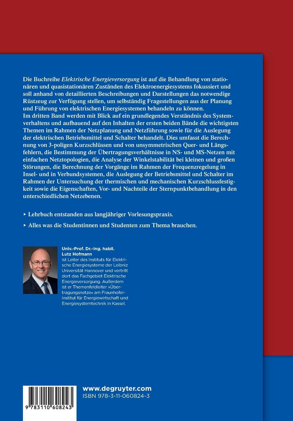 Rückseitencover Systemverhalten und Berechnung von Drehstromsystemen